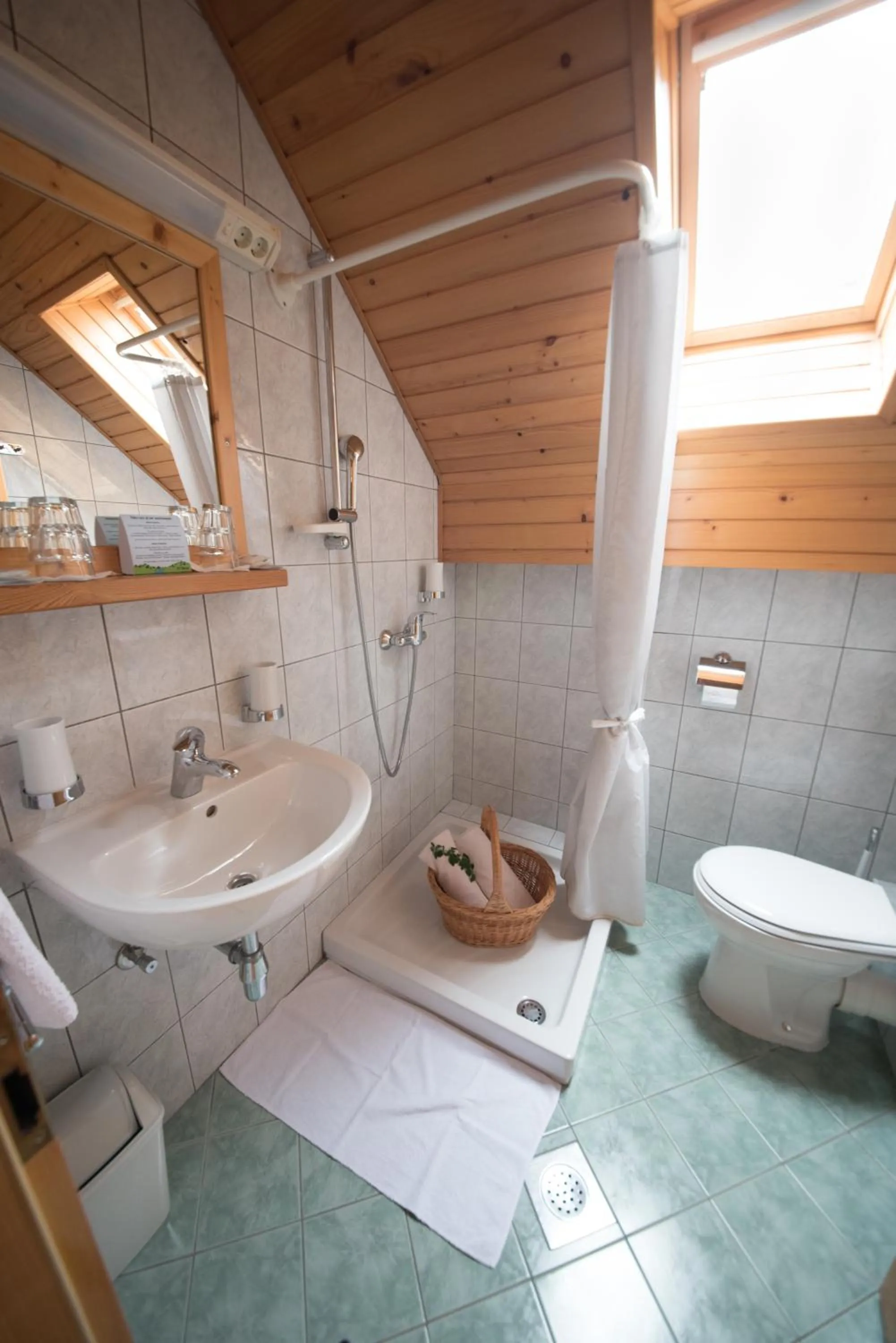 Bathroom in Tourist Farm Pr'Dovar