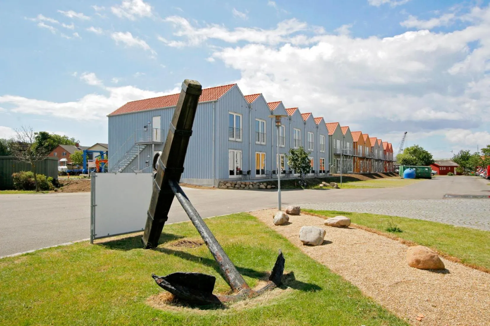 Property building in Hotel Rudkøbing Skudehavn
