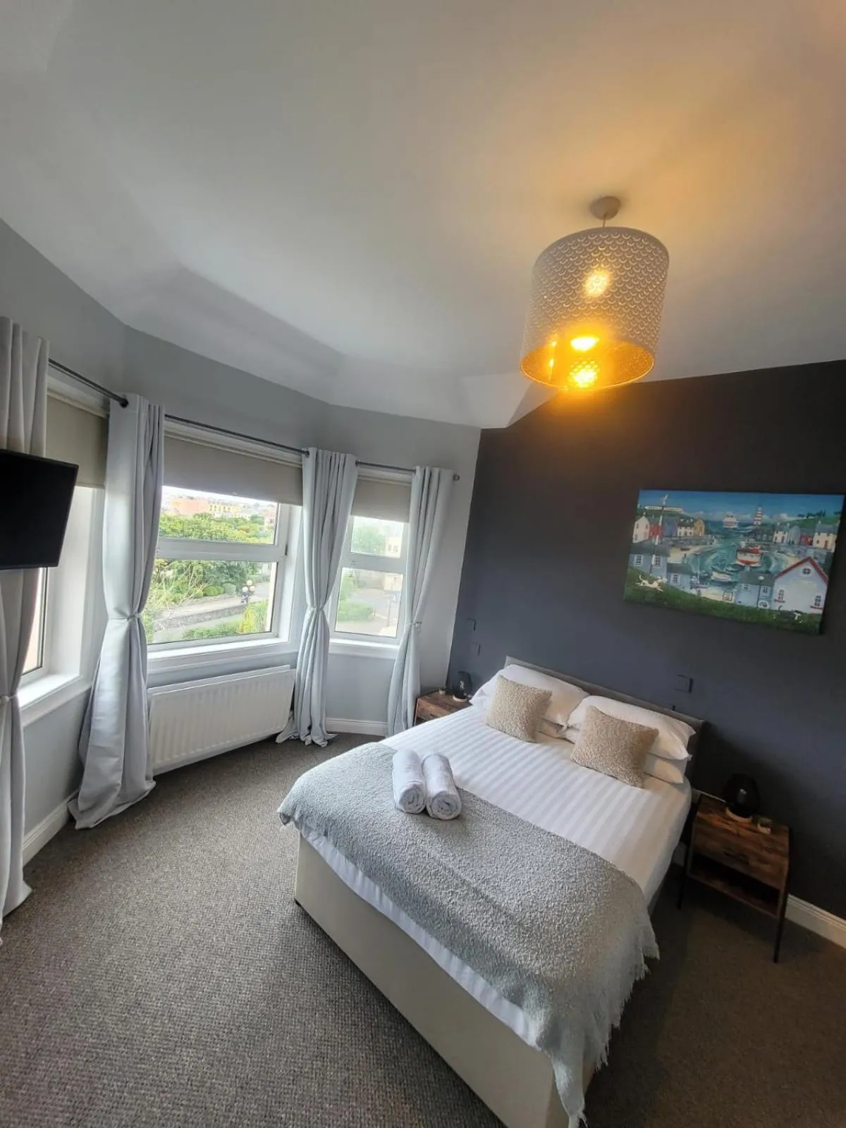 Photo of the whole room, Bed in Astala Lodge