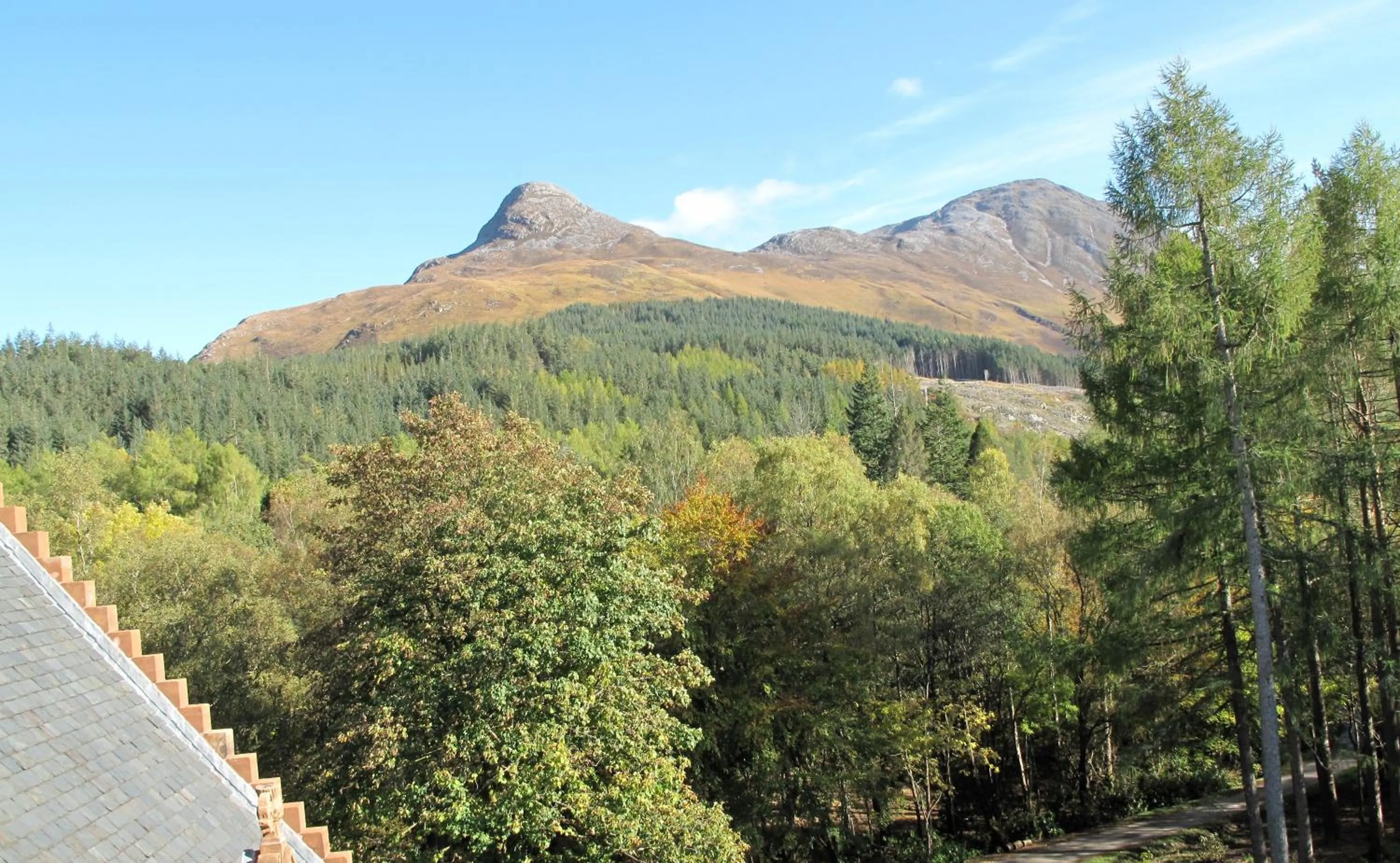Bird's eye view in Glencoe House