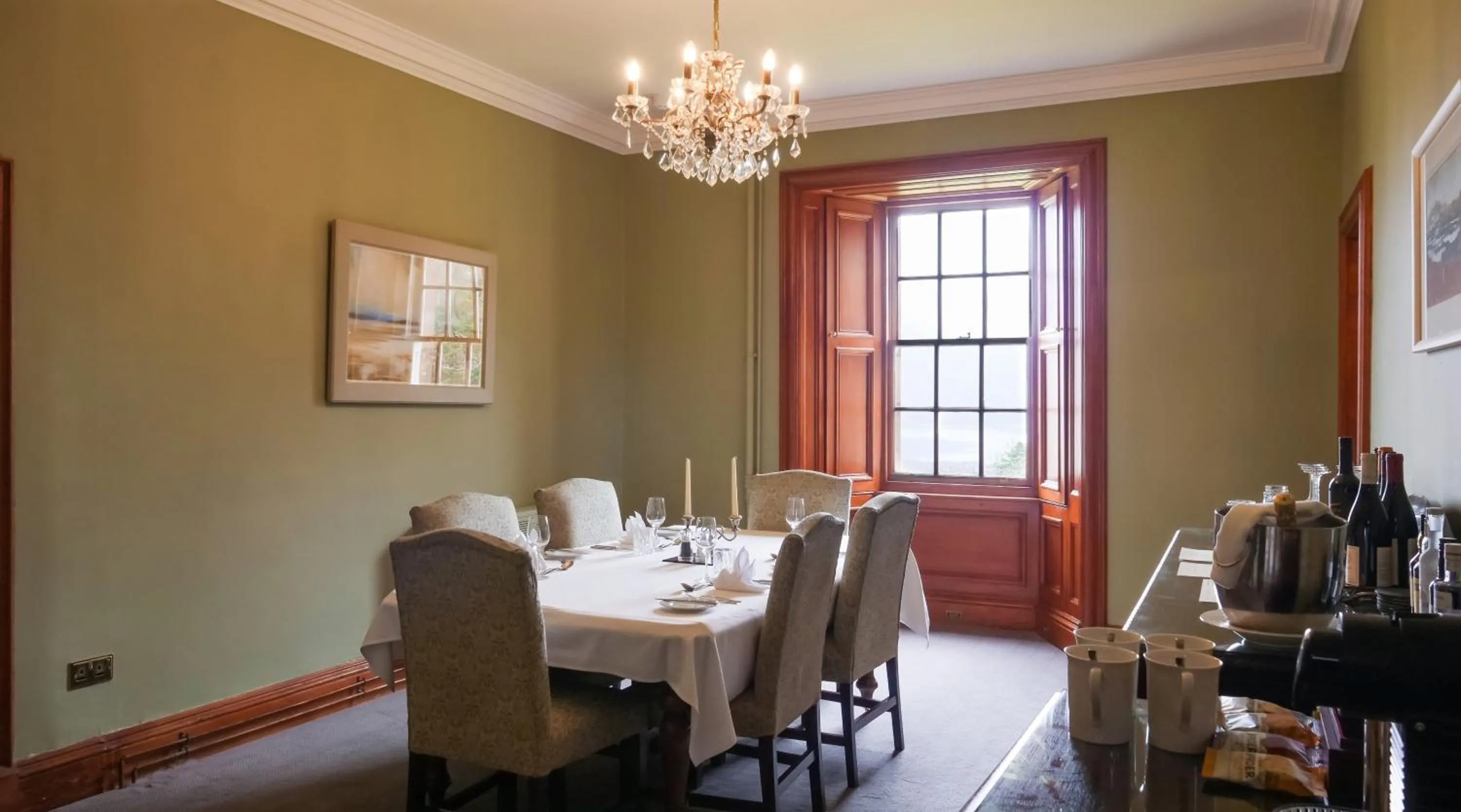 Dining area in Glencoe House