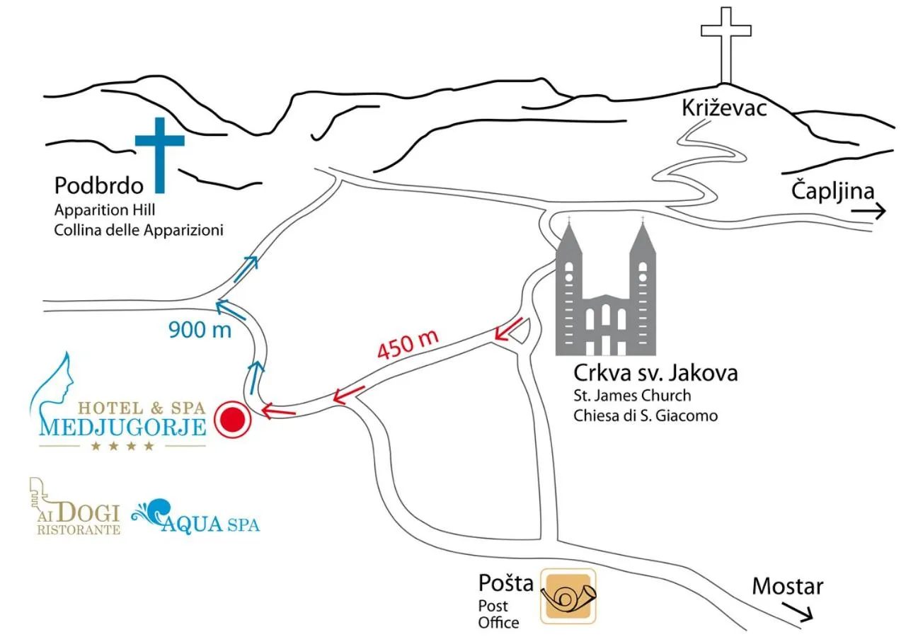 Property building in Medjugorje Hotel & Spa