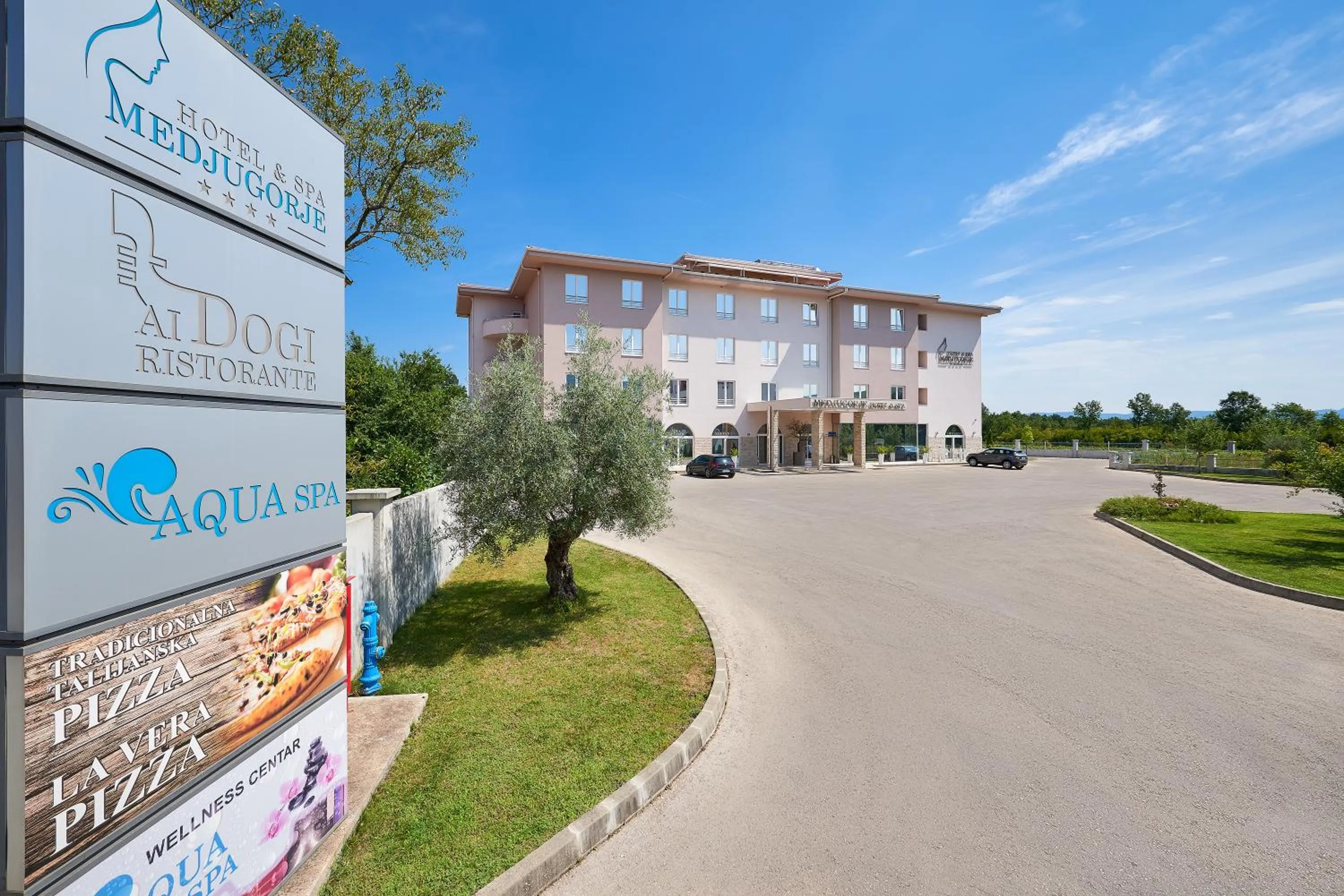 Facade/entrance in Medjugorje Hotel & Spa