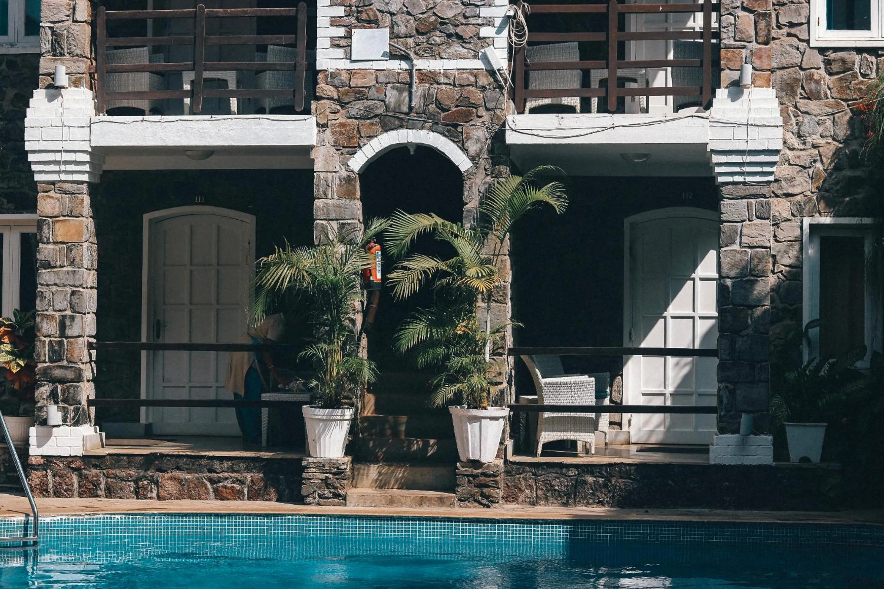 Swimming pool in The Tamarind Hotel - A Boutique Heritage Stay, Anjuna - Goa