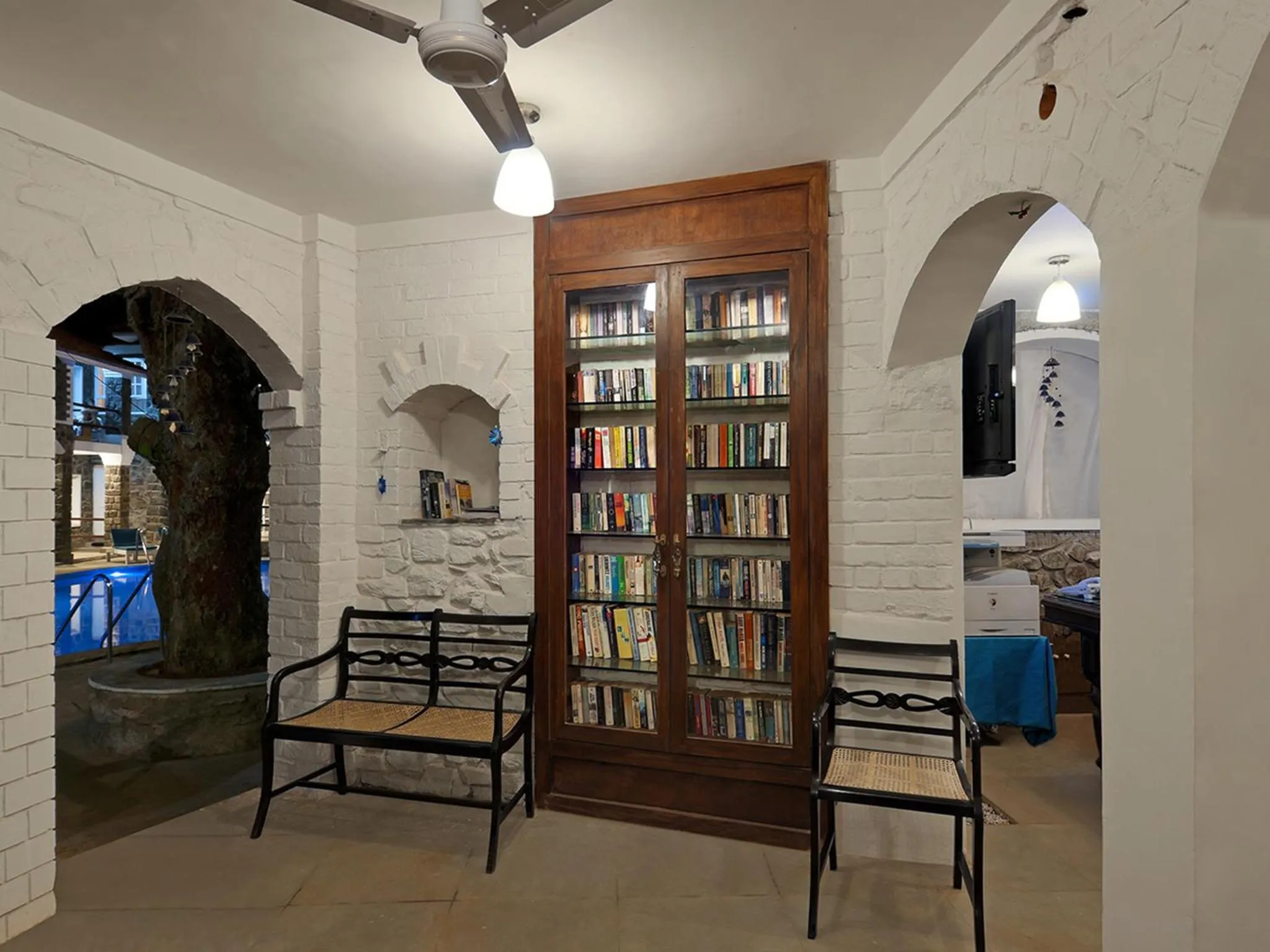 Library in The Tamarind Hotel - A Boutique Heritage Stay, Anjuna - Goa
