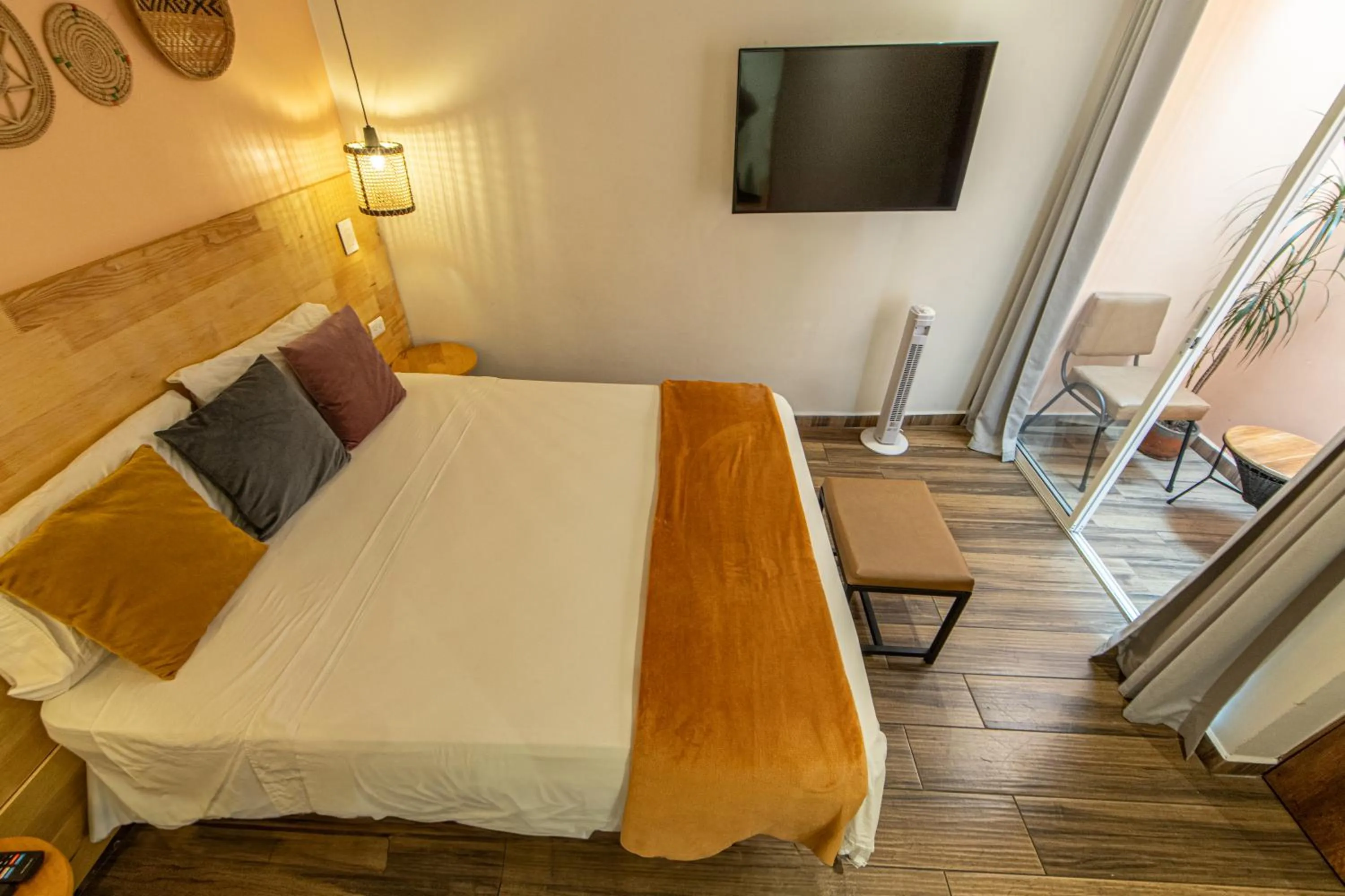 Bed in La Martina Boutique Hotel