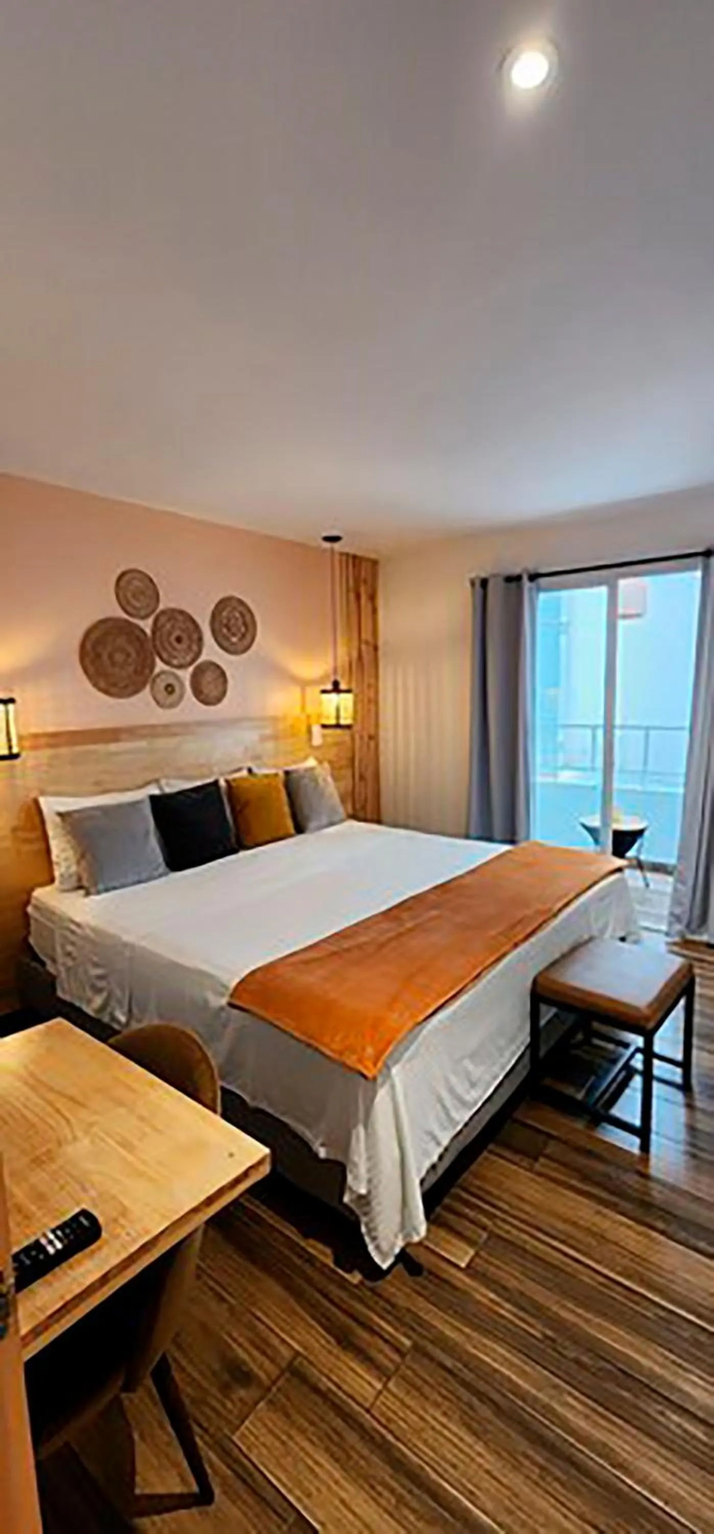 Bed in La Martina Boutique Hotel