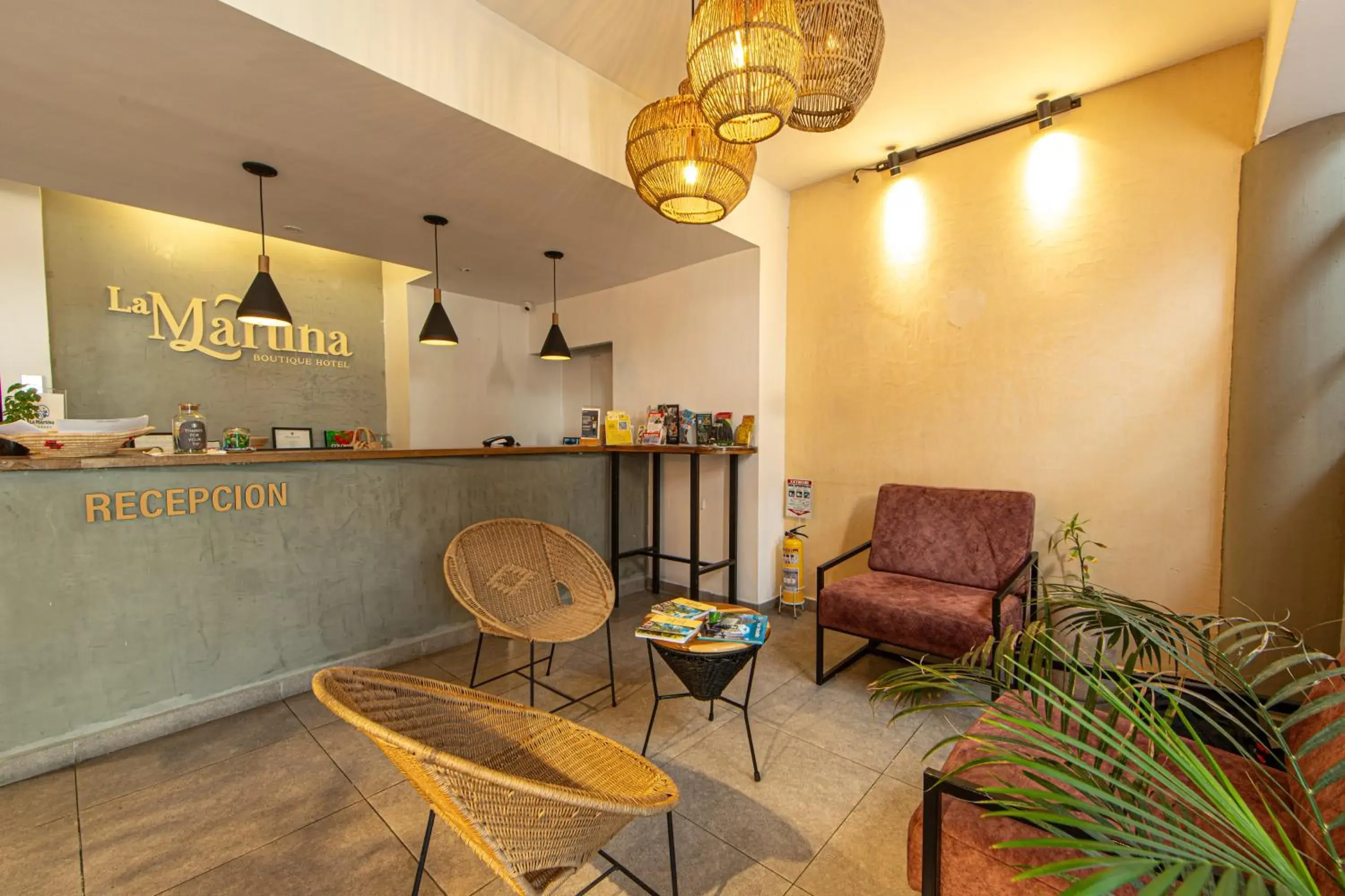 Lobby or reception in La Martina Boutique Hotel Lobby or reception in La Martina Boutique Hotel