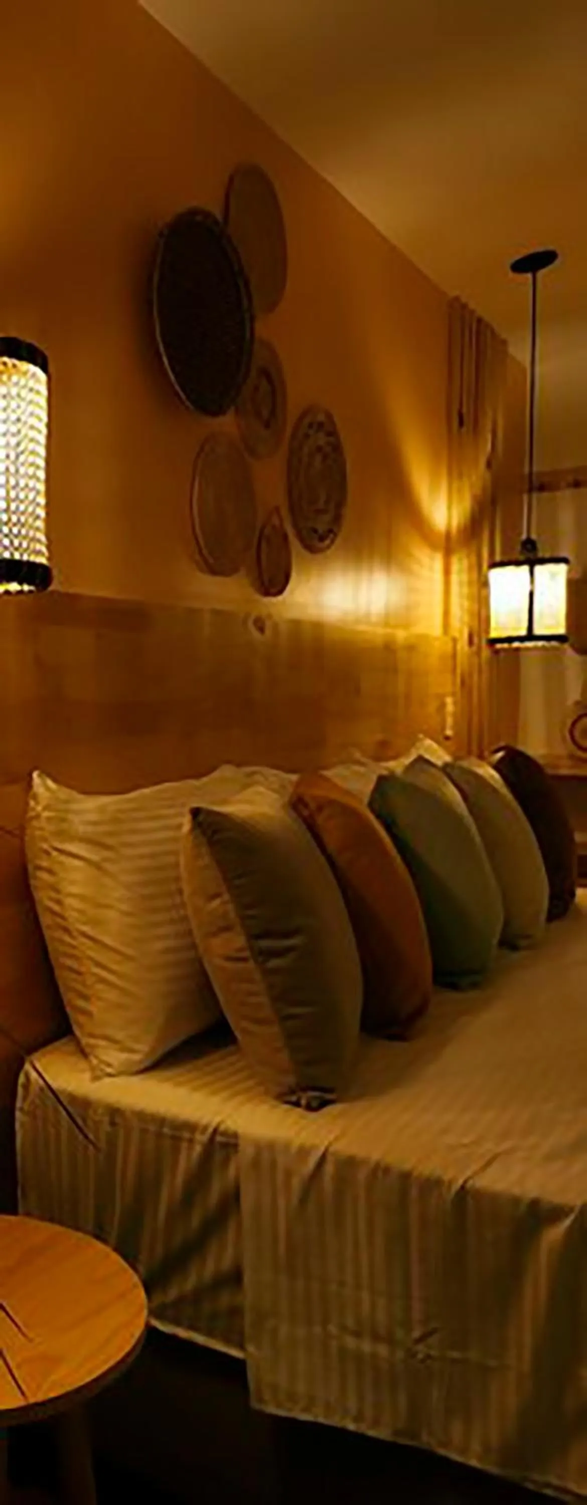 Bed in La Martina Boutique Hotel