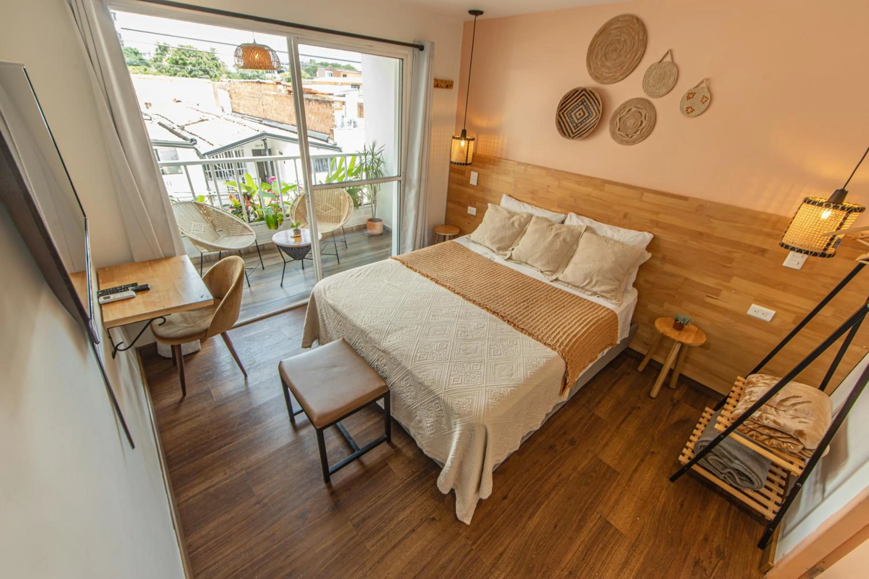 Photo of the whole room, Bed in La Martina Boutique Hotel