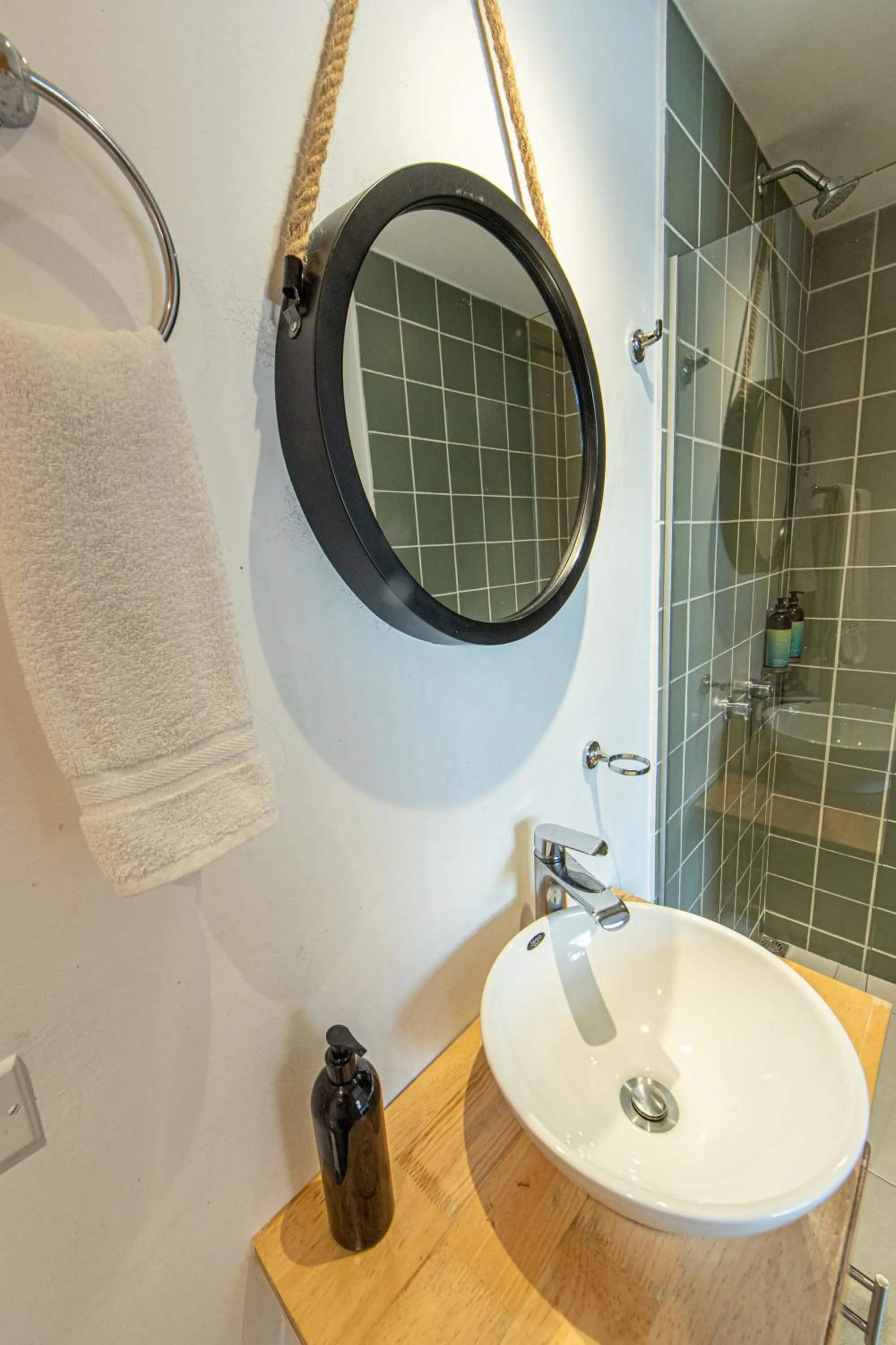 Shower in La Martina Boutique Hotel