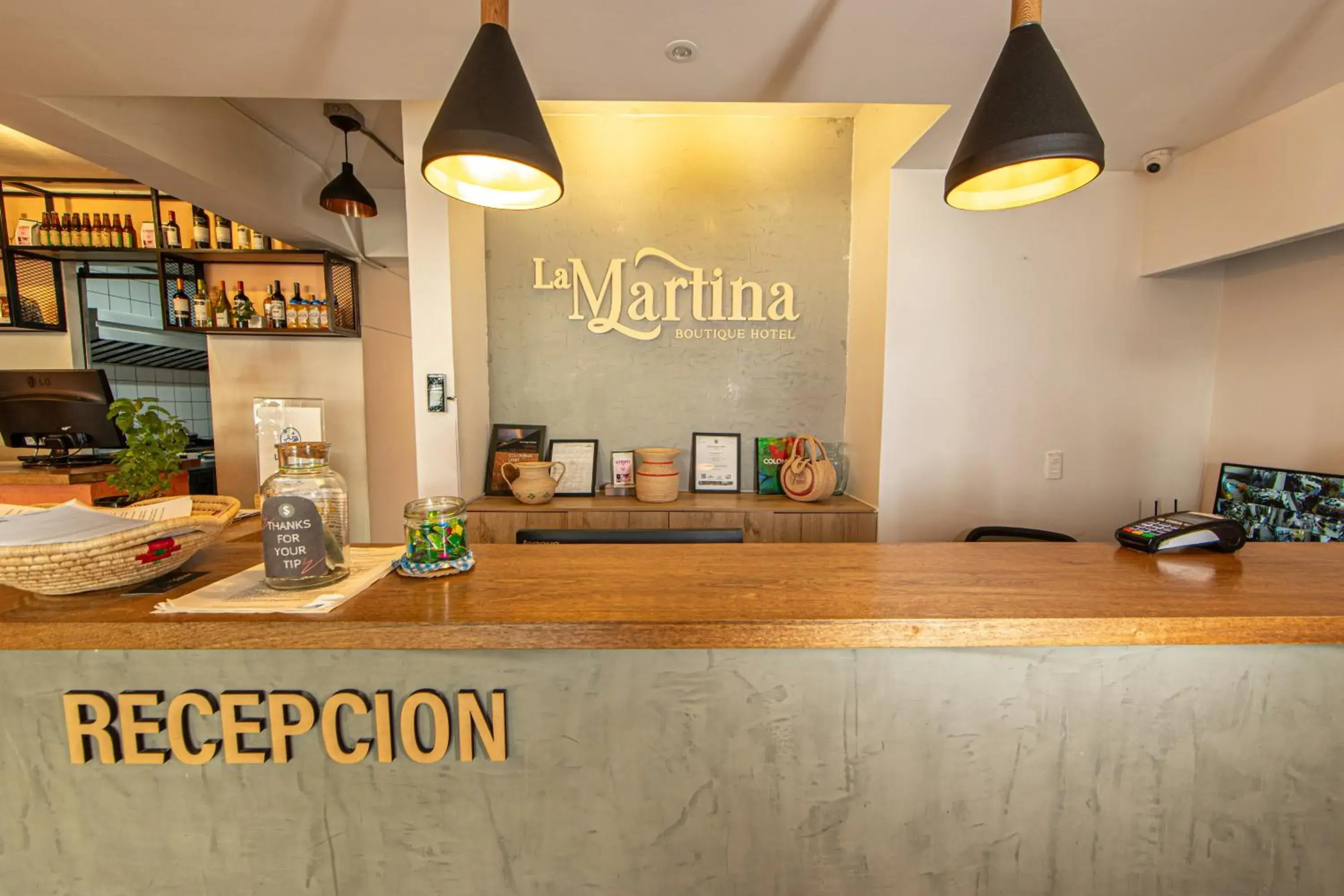 Lobby or reception in La Martina Boutique Hotel Lobby or reception in La Martina Boutique Hotel