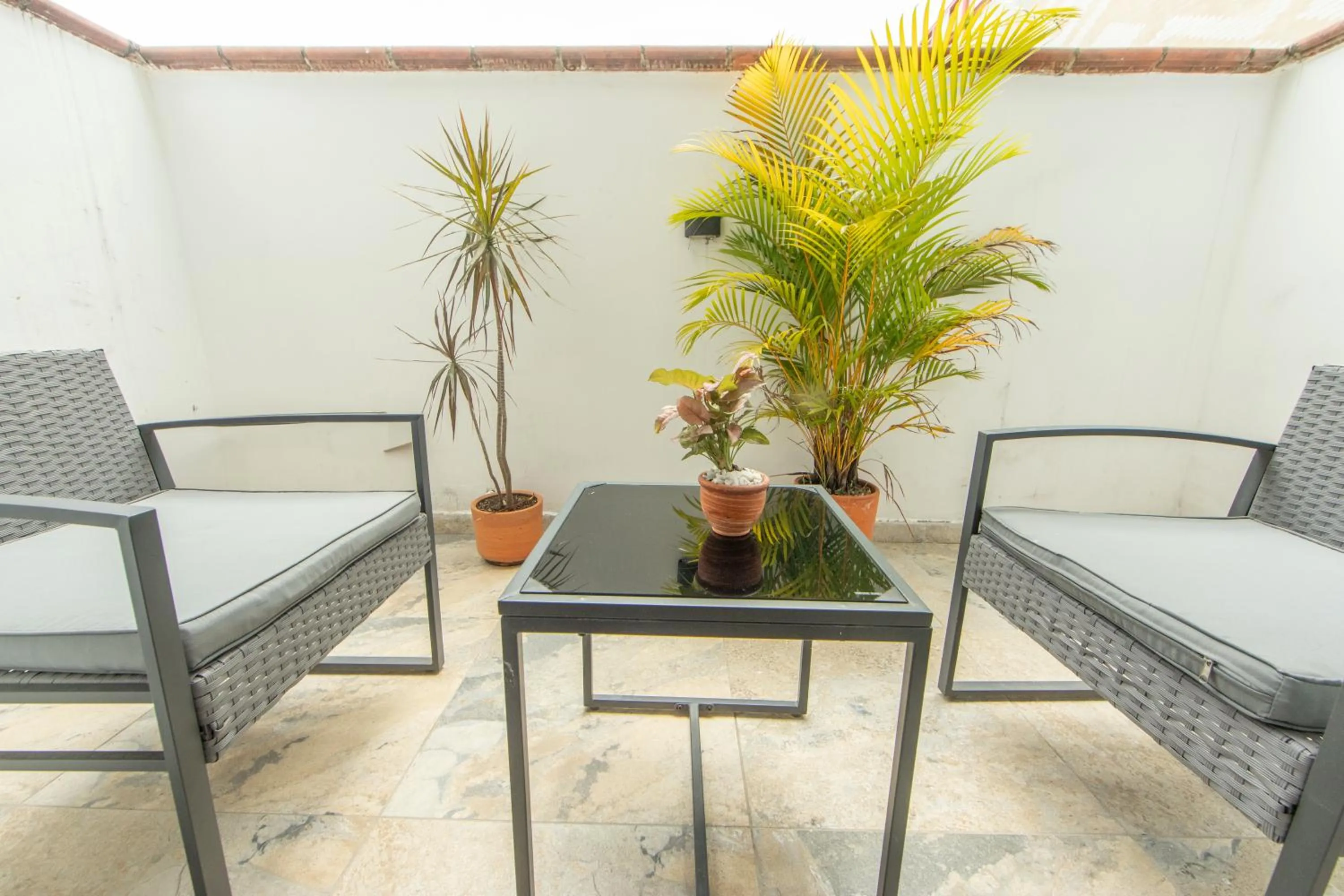 Patio in La Martina Boutique Hotel