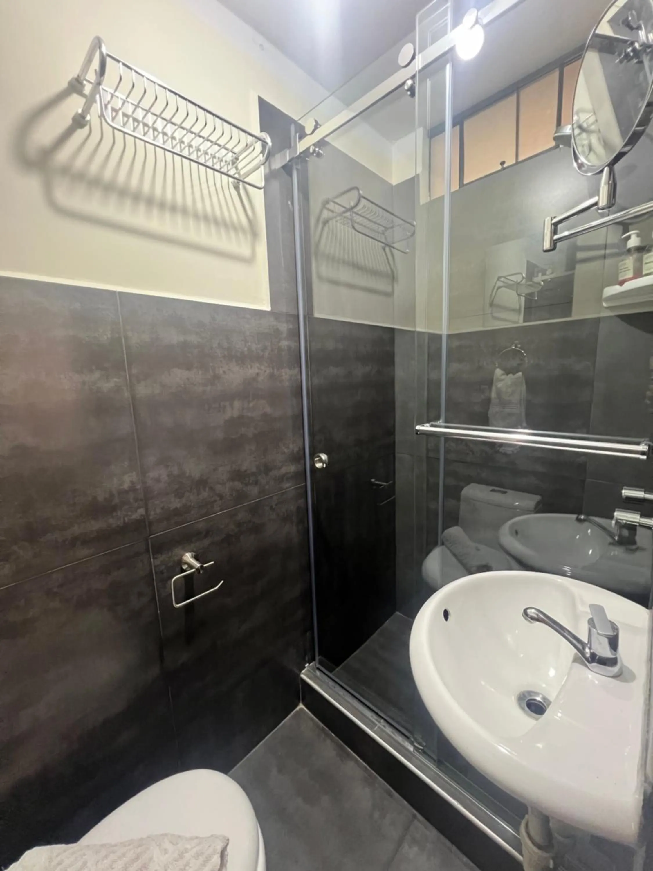 Bathroom in Lima Airport Tampu