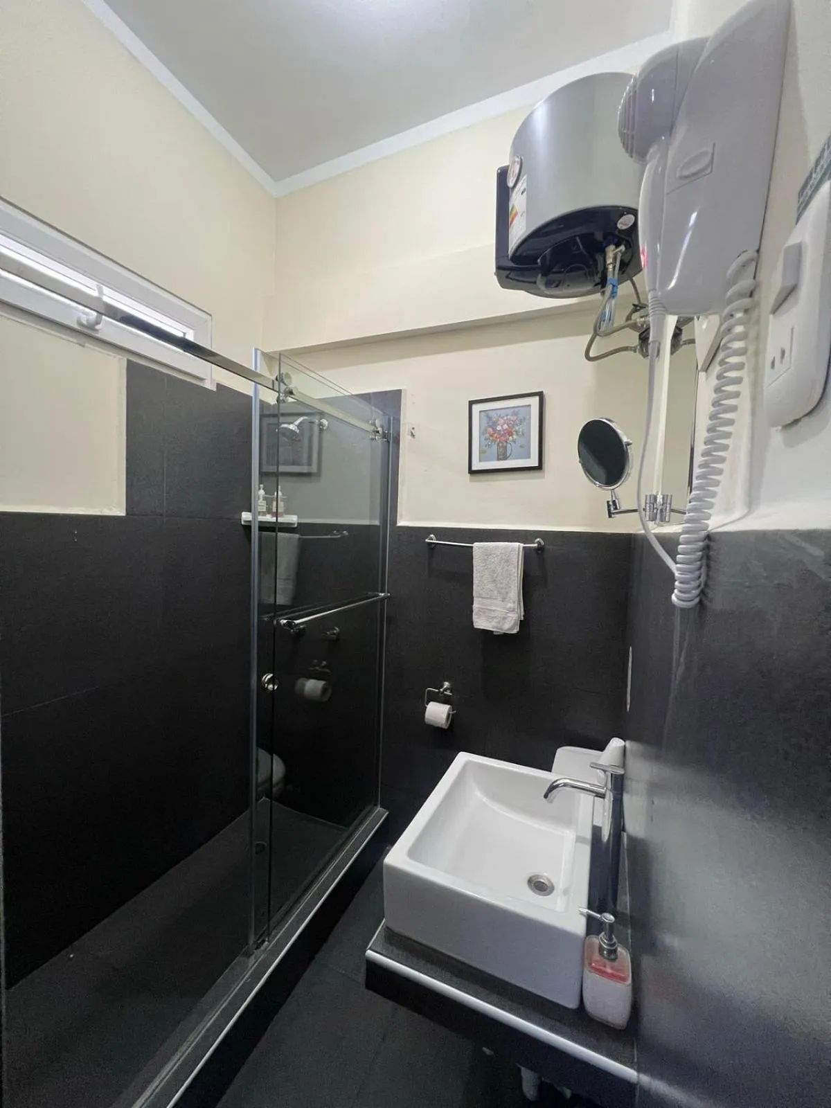 hair dryier in Lima Airport Tampu