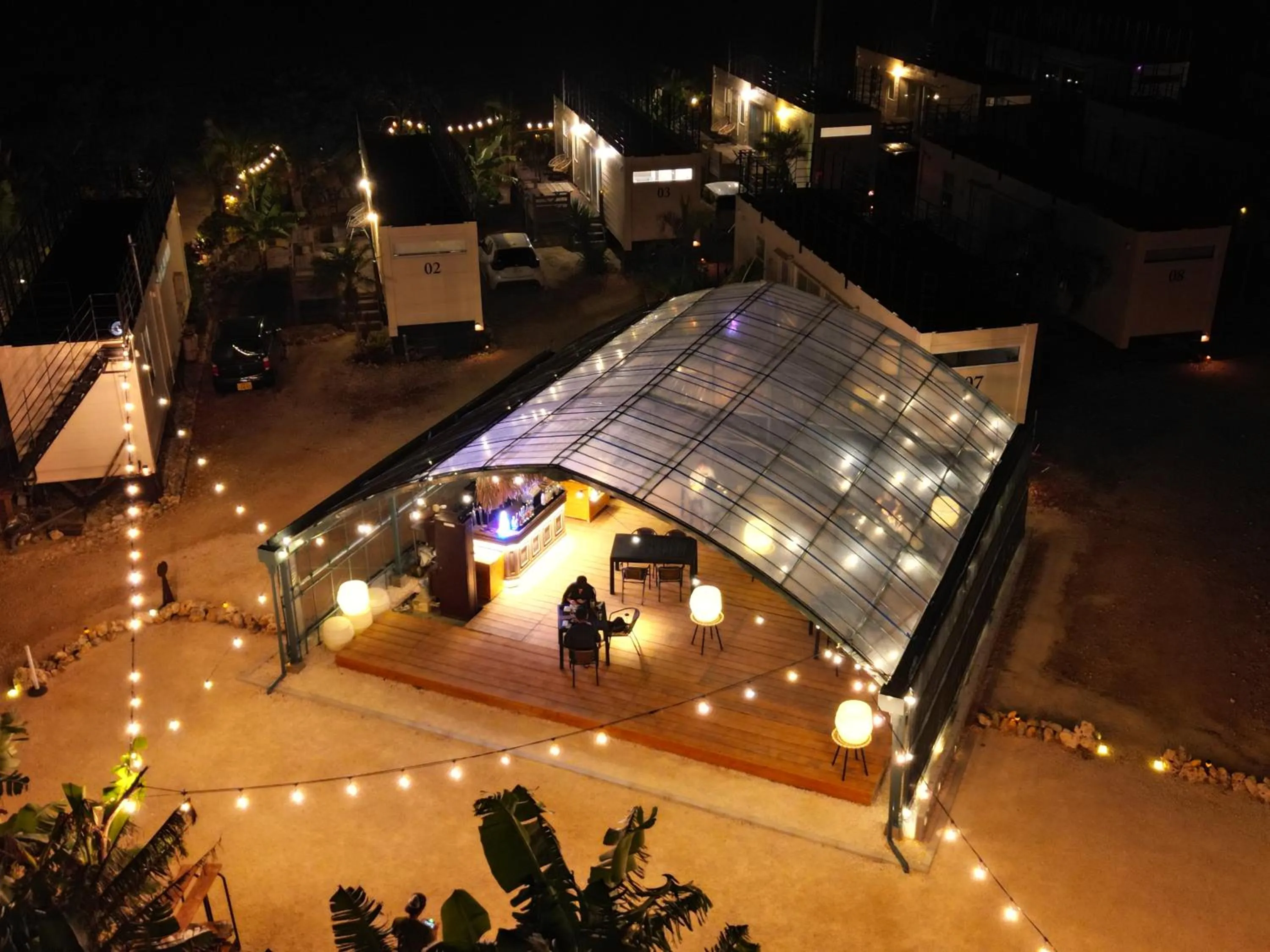 Restaurant/places to eat in BLANC MIYAKOJIMA 旧RuGu Glamping Resort