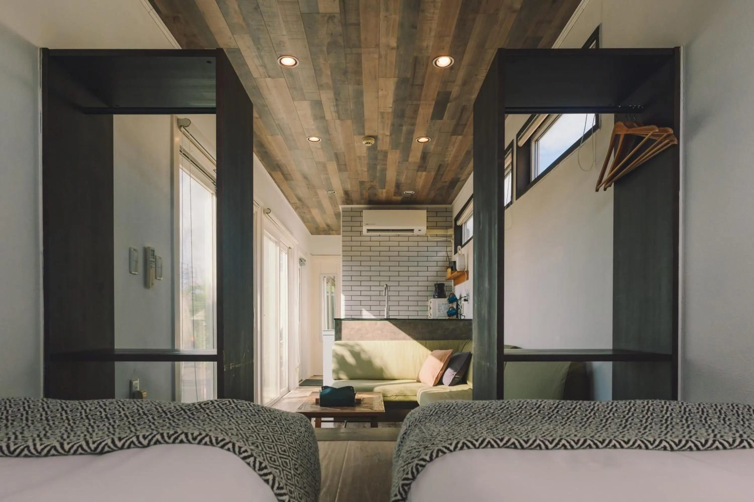 Photo of the whole room, Bed in BLANC MIYAKOJIMA 旧RuGu Glamping Resort