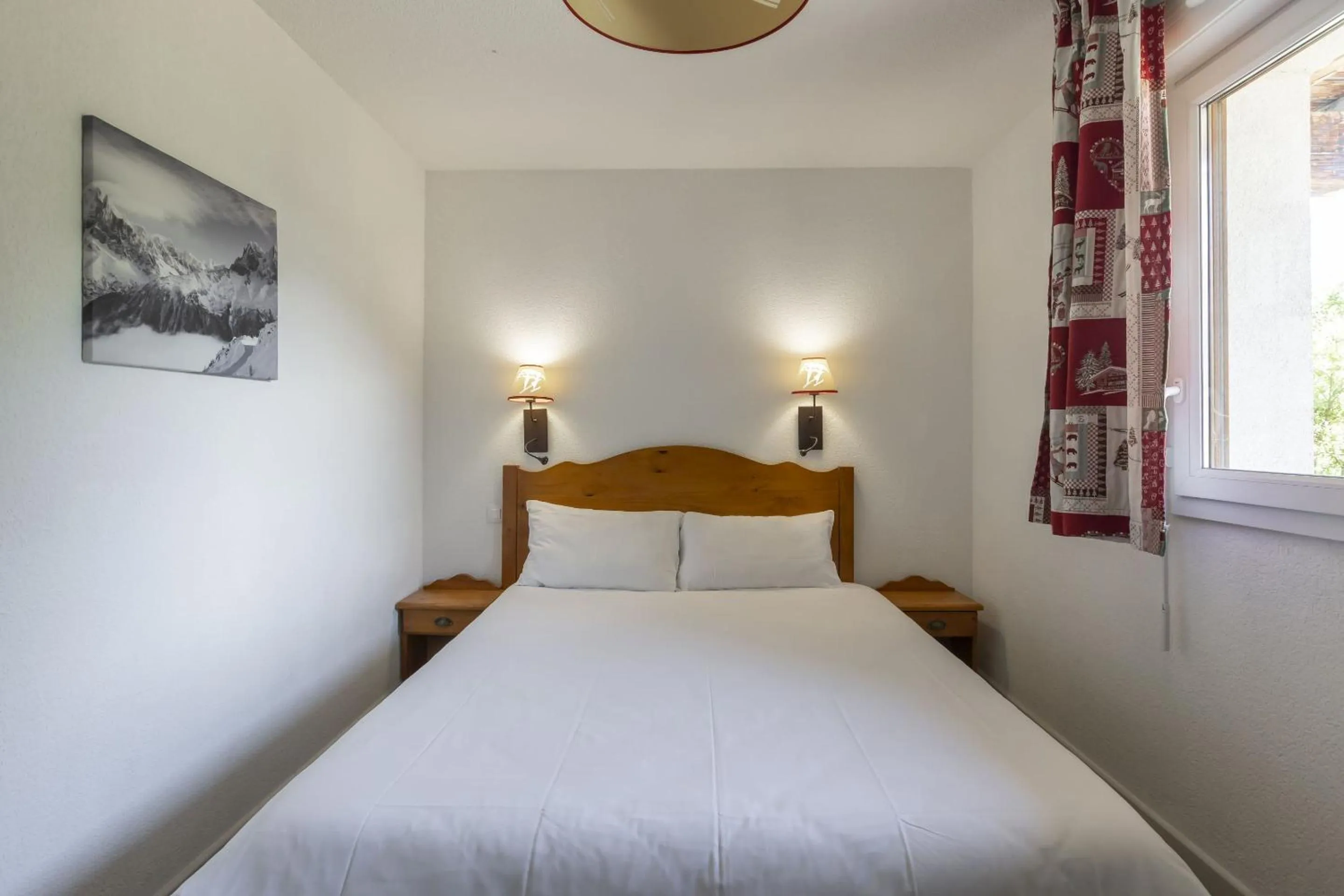 Bedroom, Bed in Résidence Odalys Les Bergers