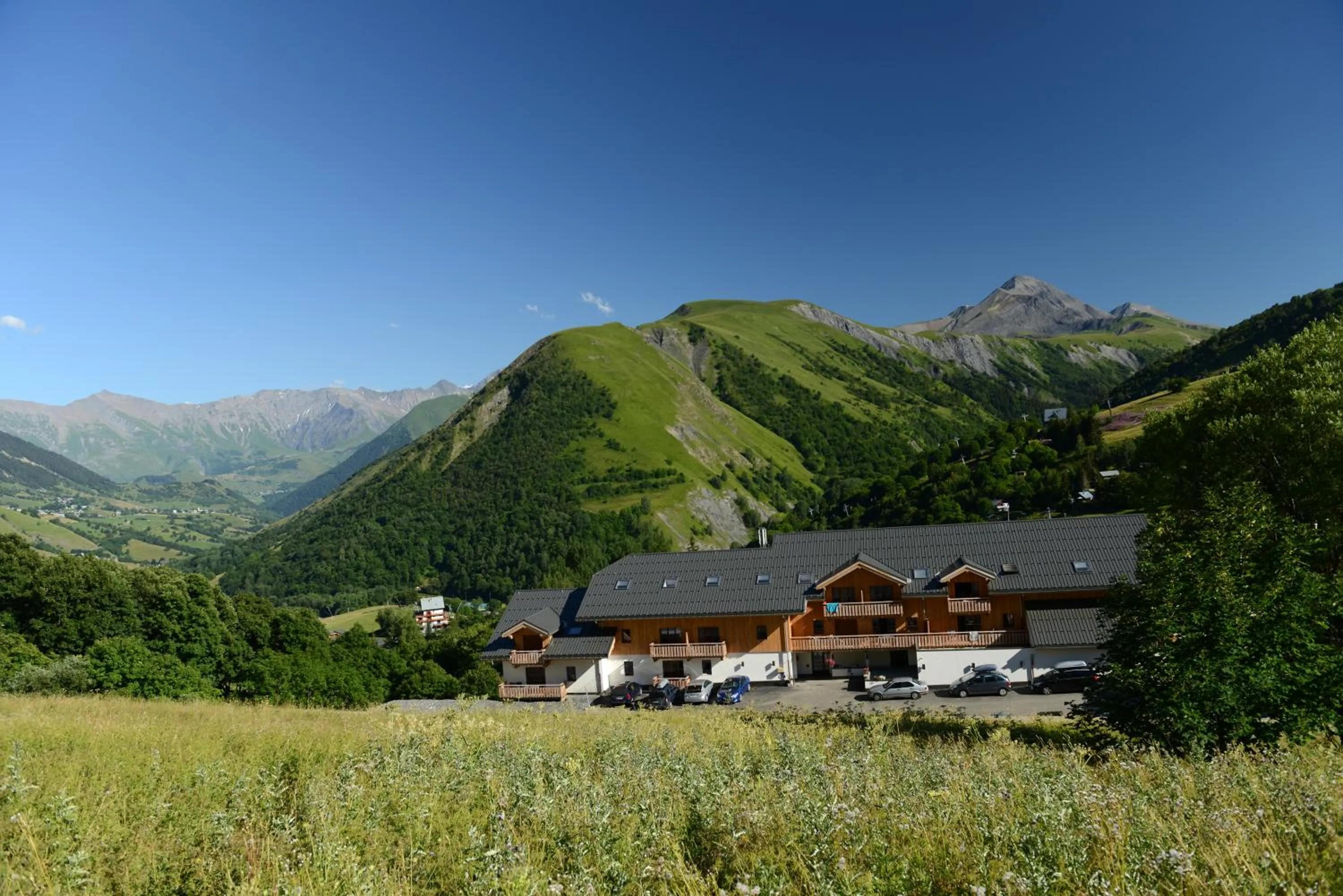 Bird's eye view in Résidence Odalys Les Bergers