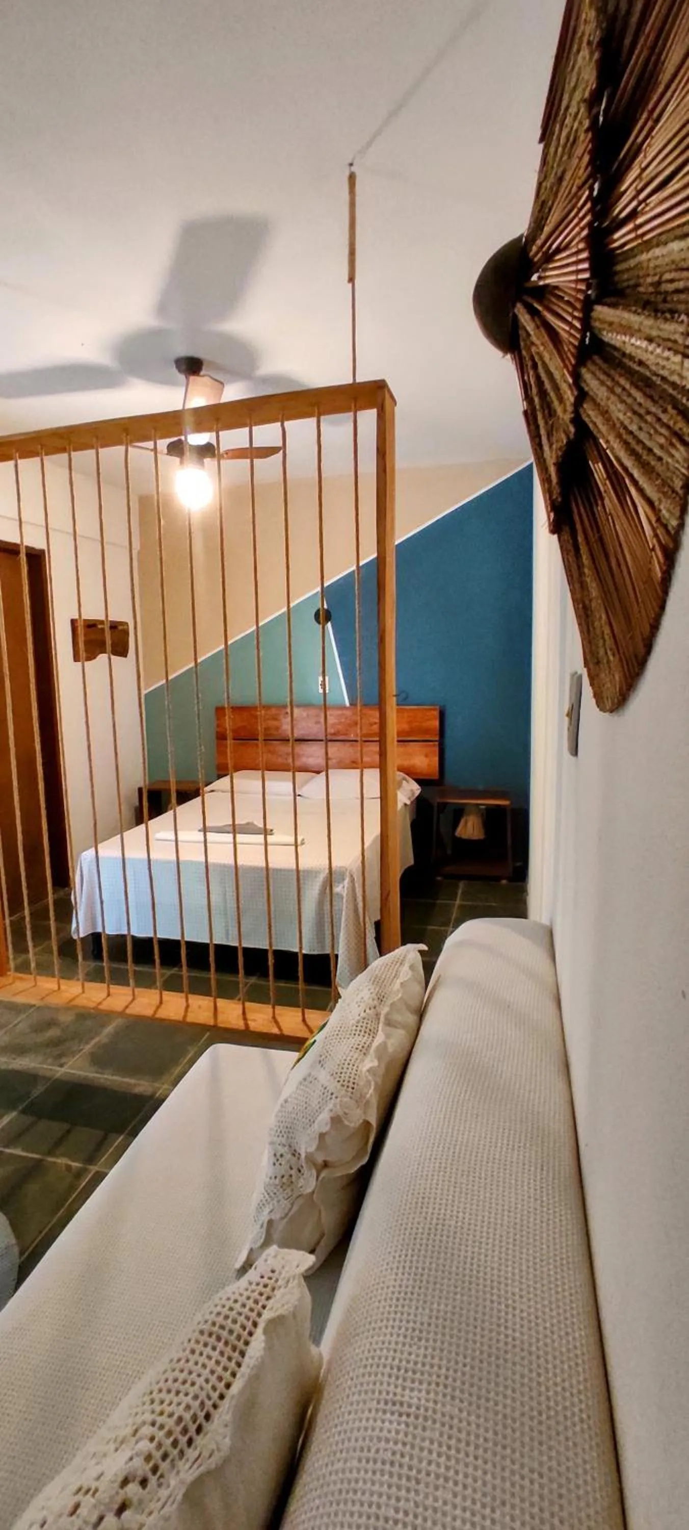 Bed in O Caramuru Hostel - Cumuruxatiba