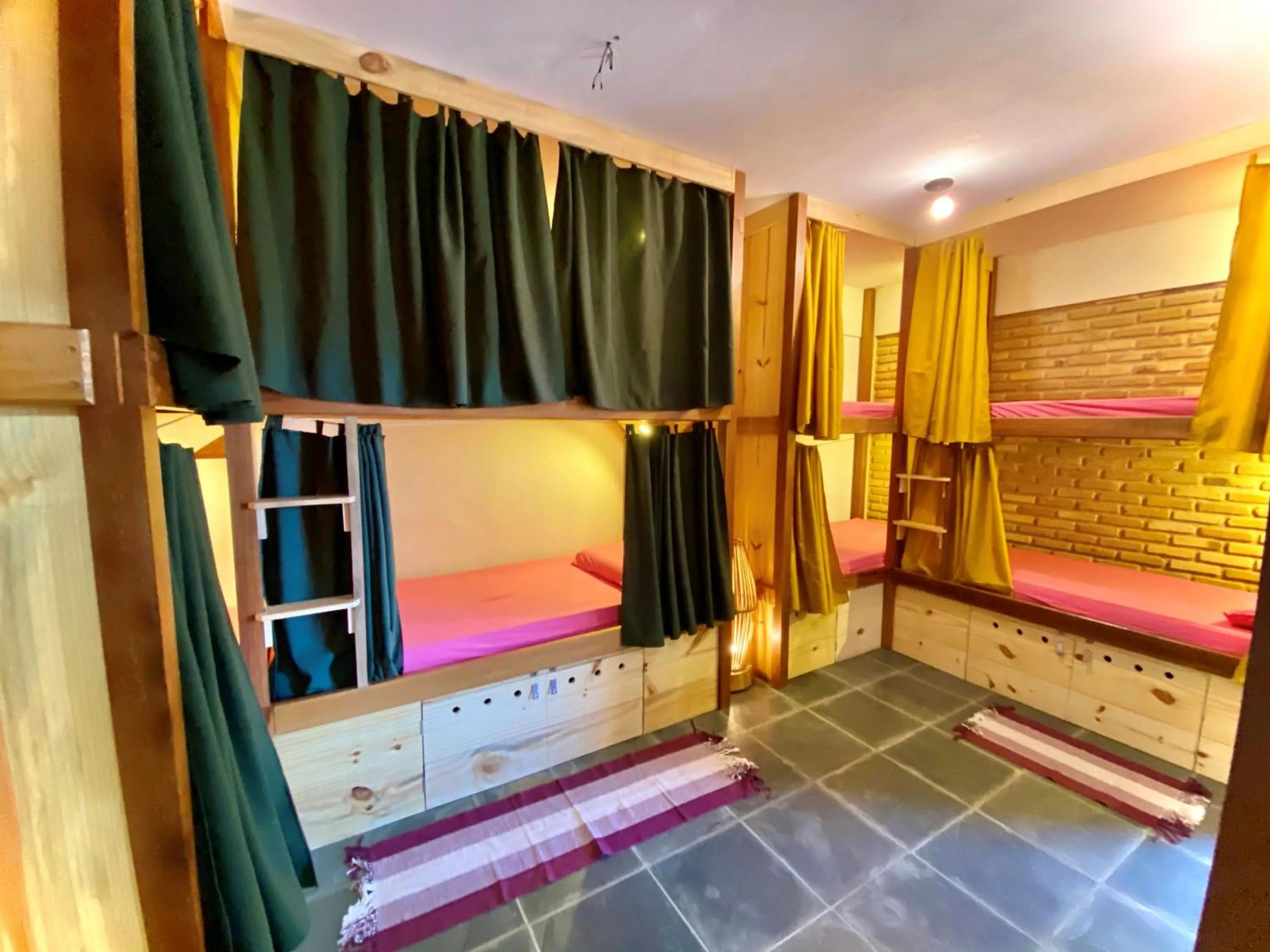 Bed in O Caramuru Hostel - Cumuruxatiba