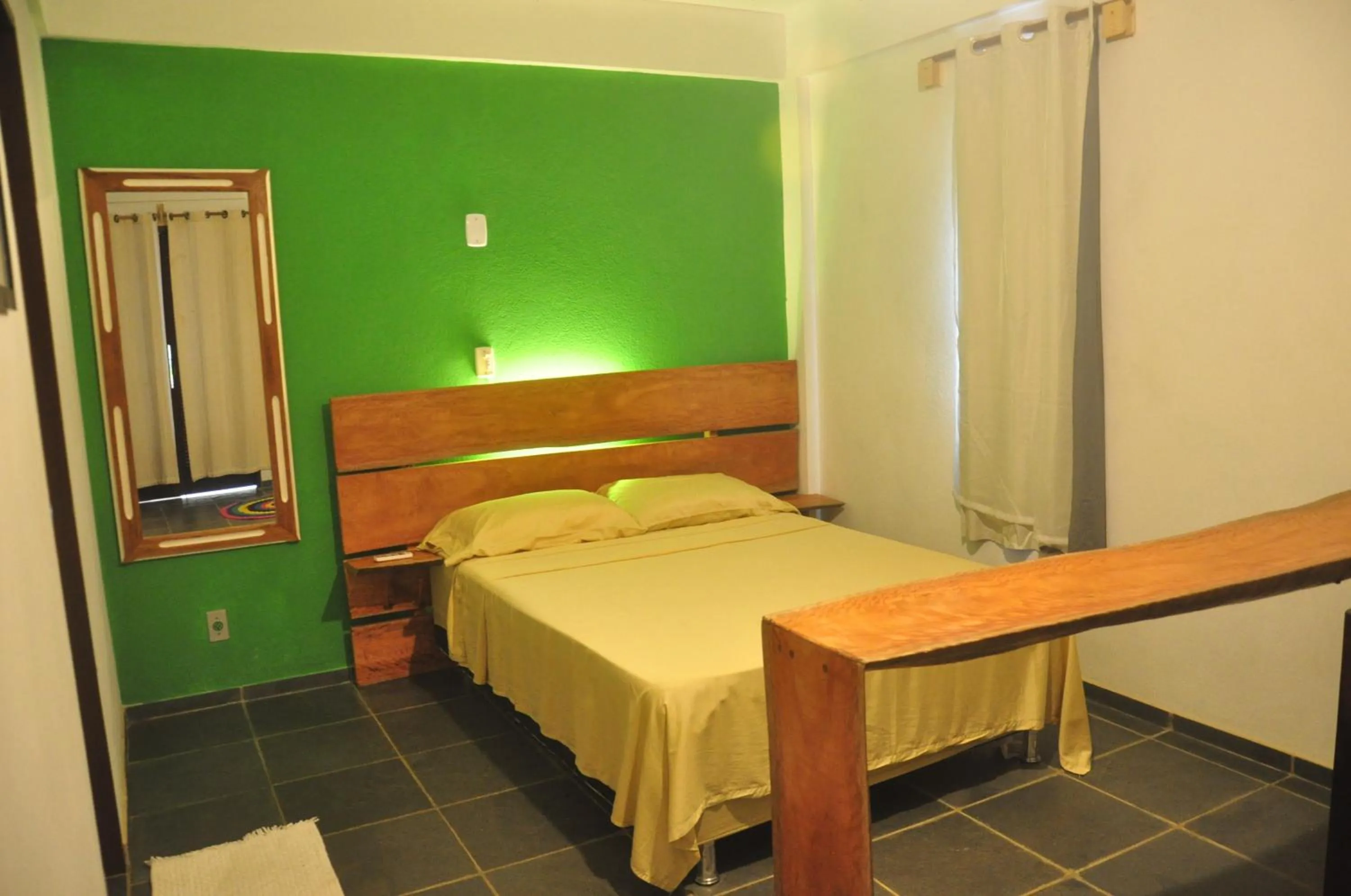 Bed in O Caramuru Hostel - Cumuruxatiba