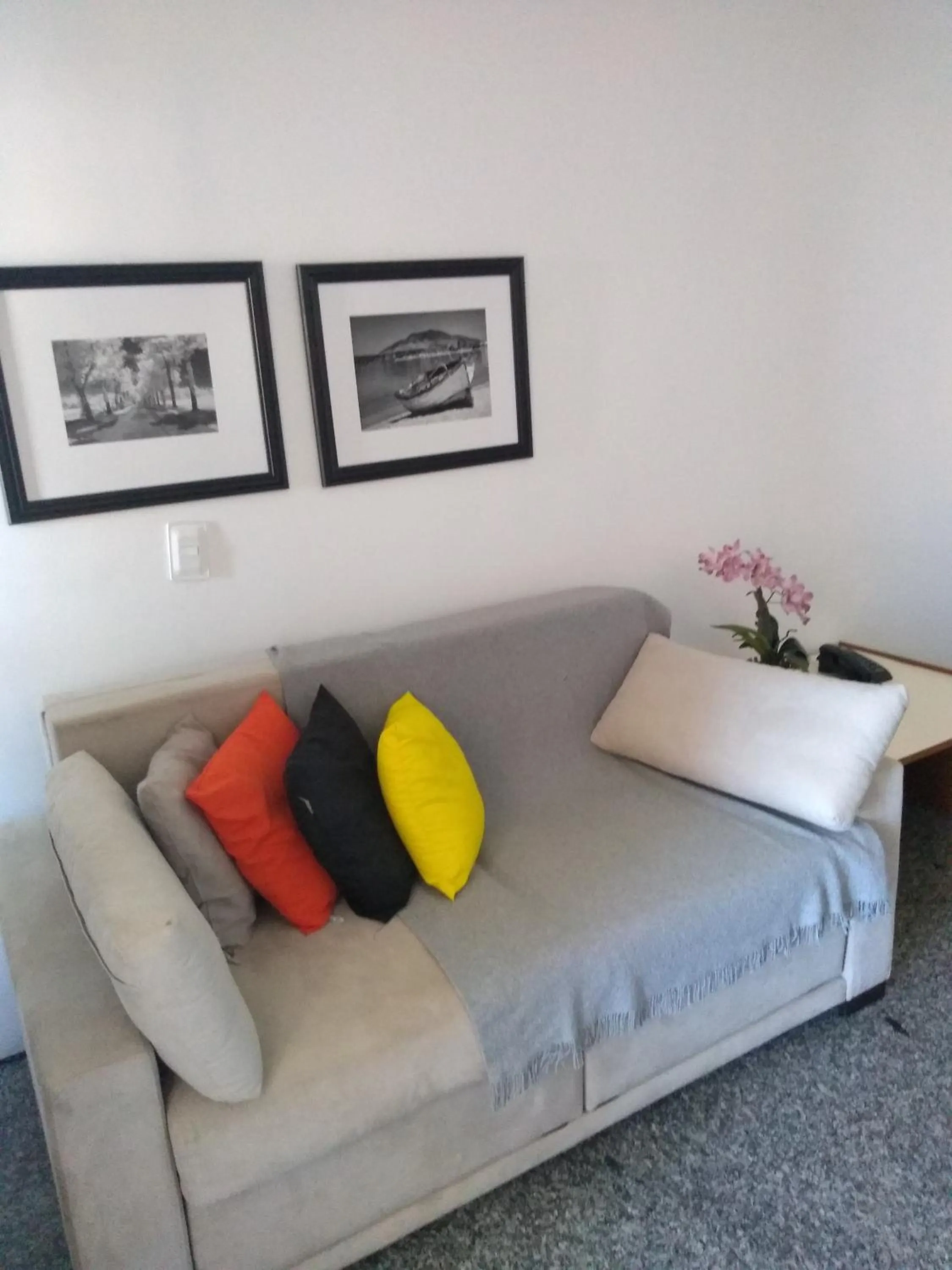 Living room in Iracema Flat 2102 Beira Mar