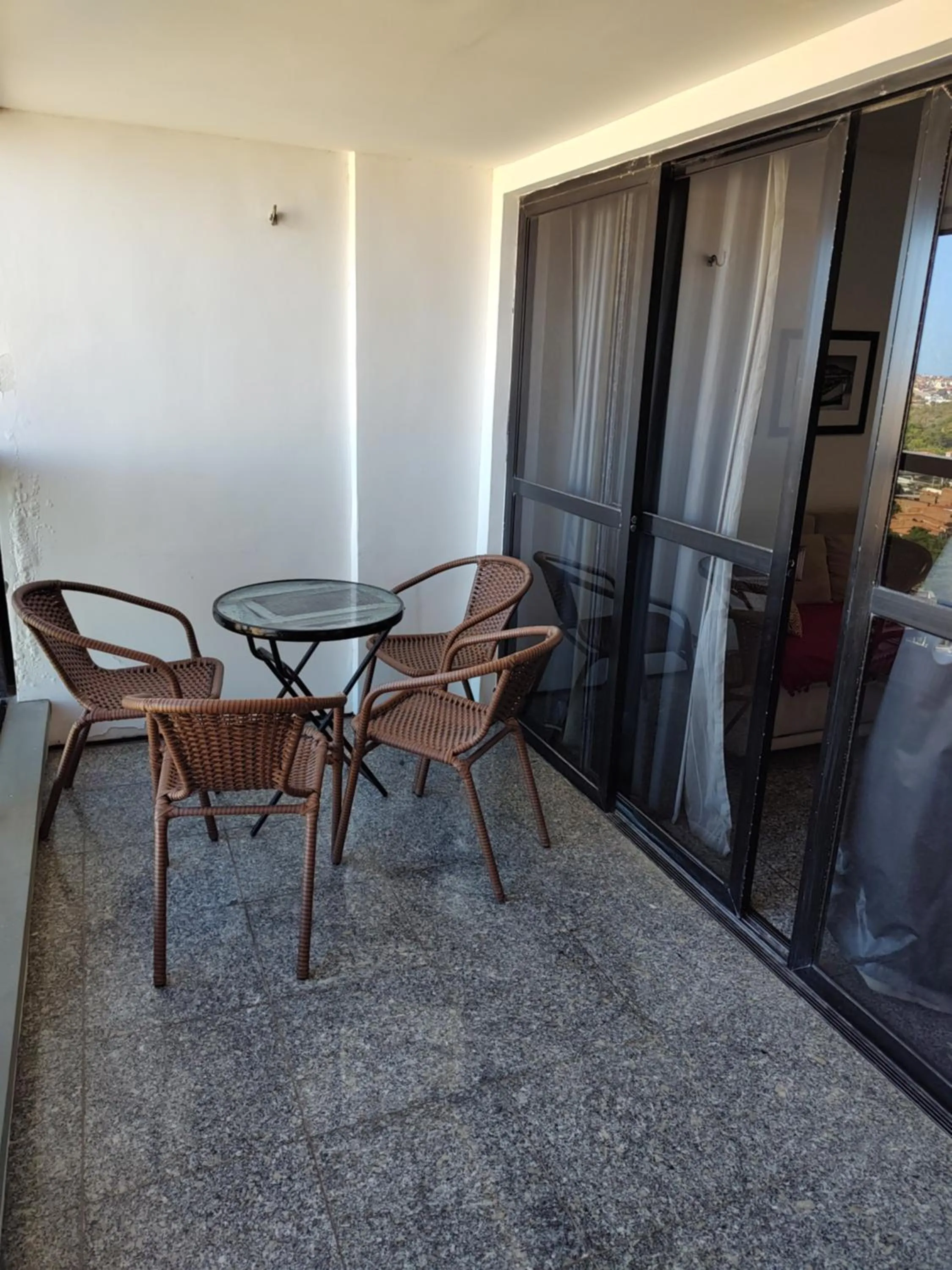 Balcony/Terrace in Iracema Flat 2102 Beira Mar