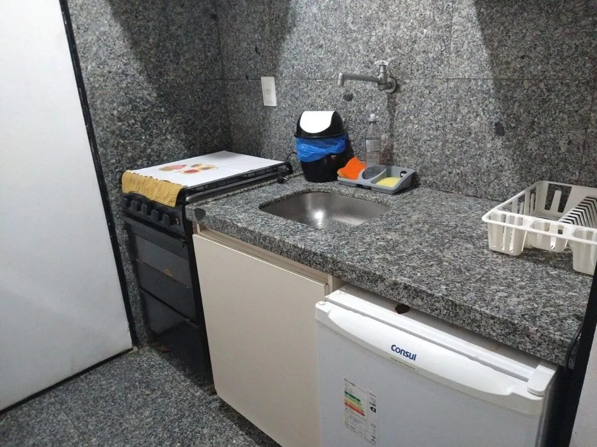 Kitchen or kitchenette in Iracema Flat 2102 Beira Mar
