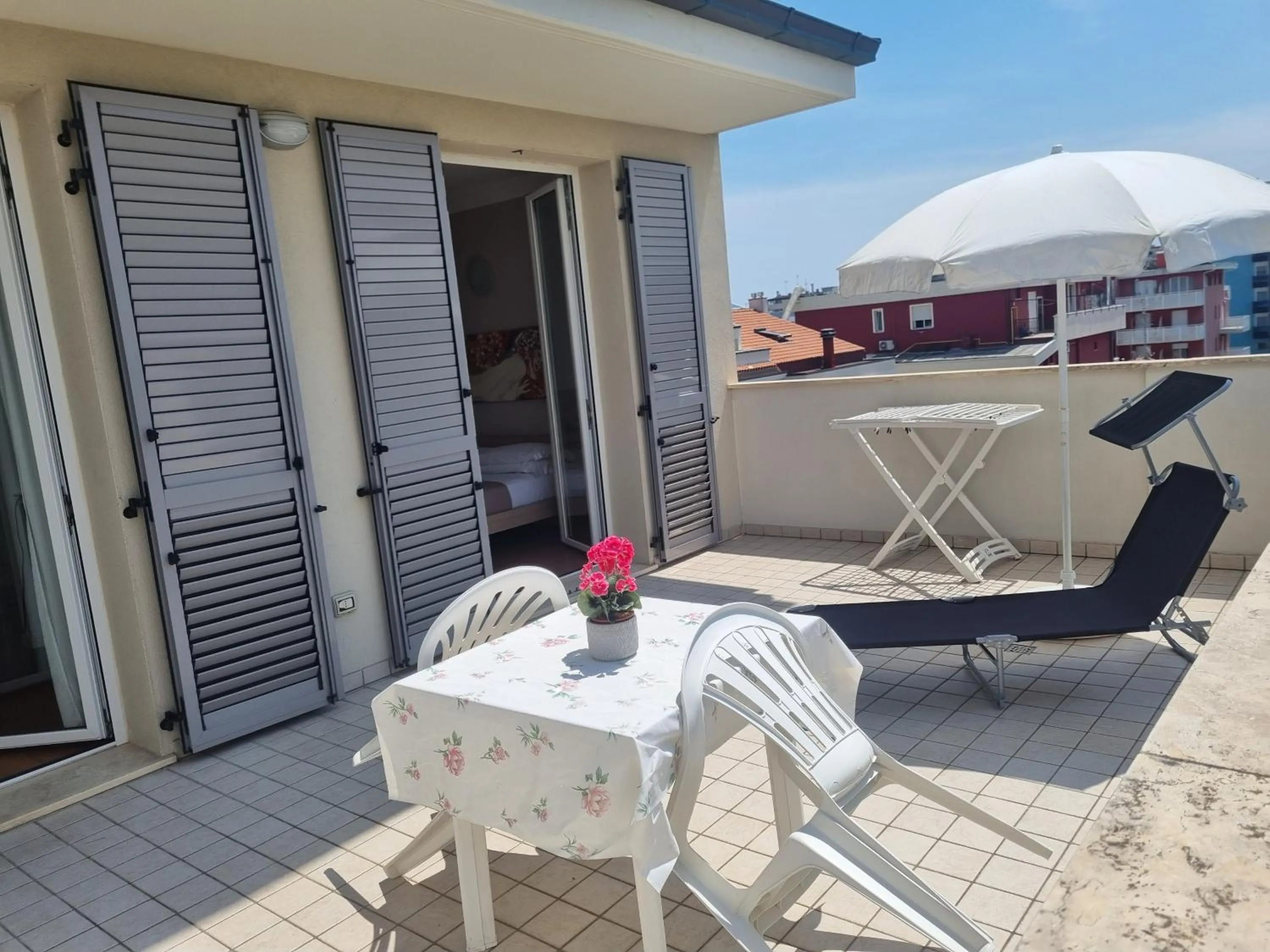 Balcony/Terrace in Residence Alba Blu