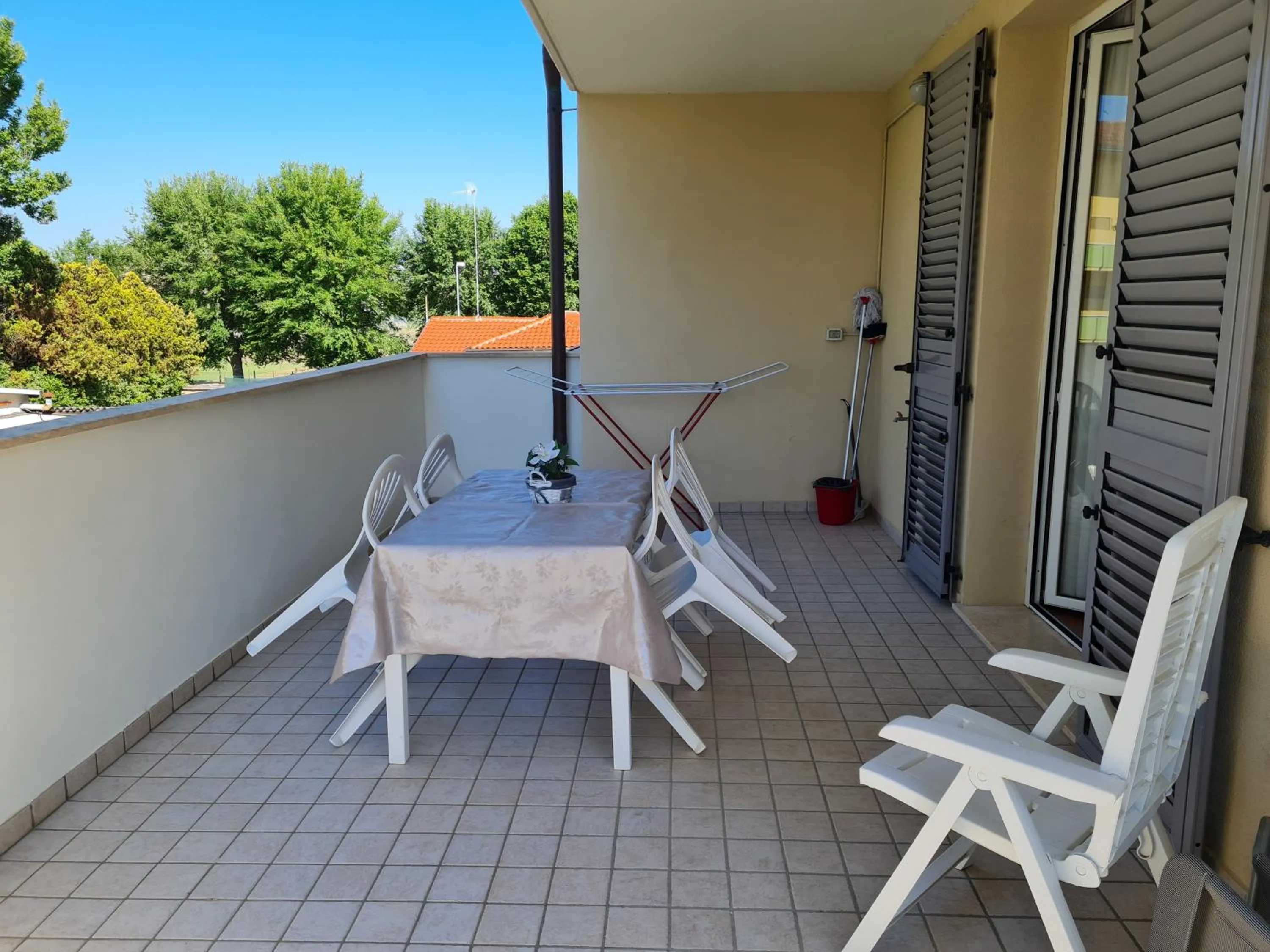 Balcony/Terrace in Residence Alba Blu