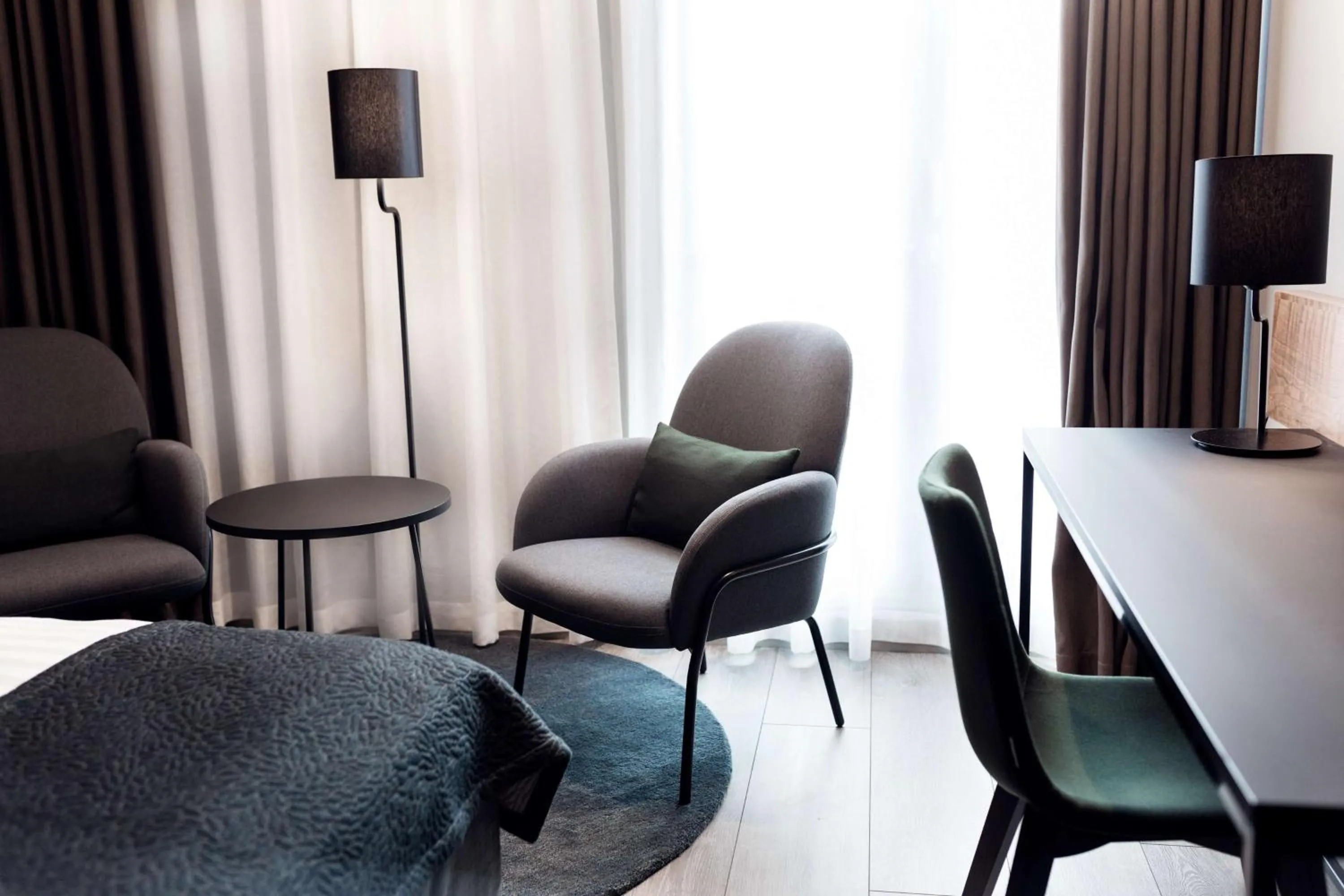 Bedroom in Scandic Simonkenttä