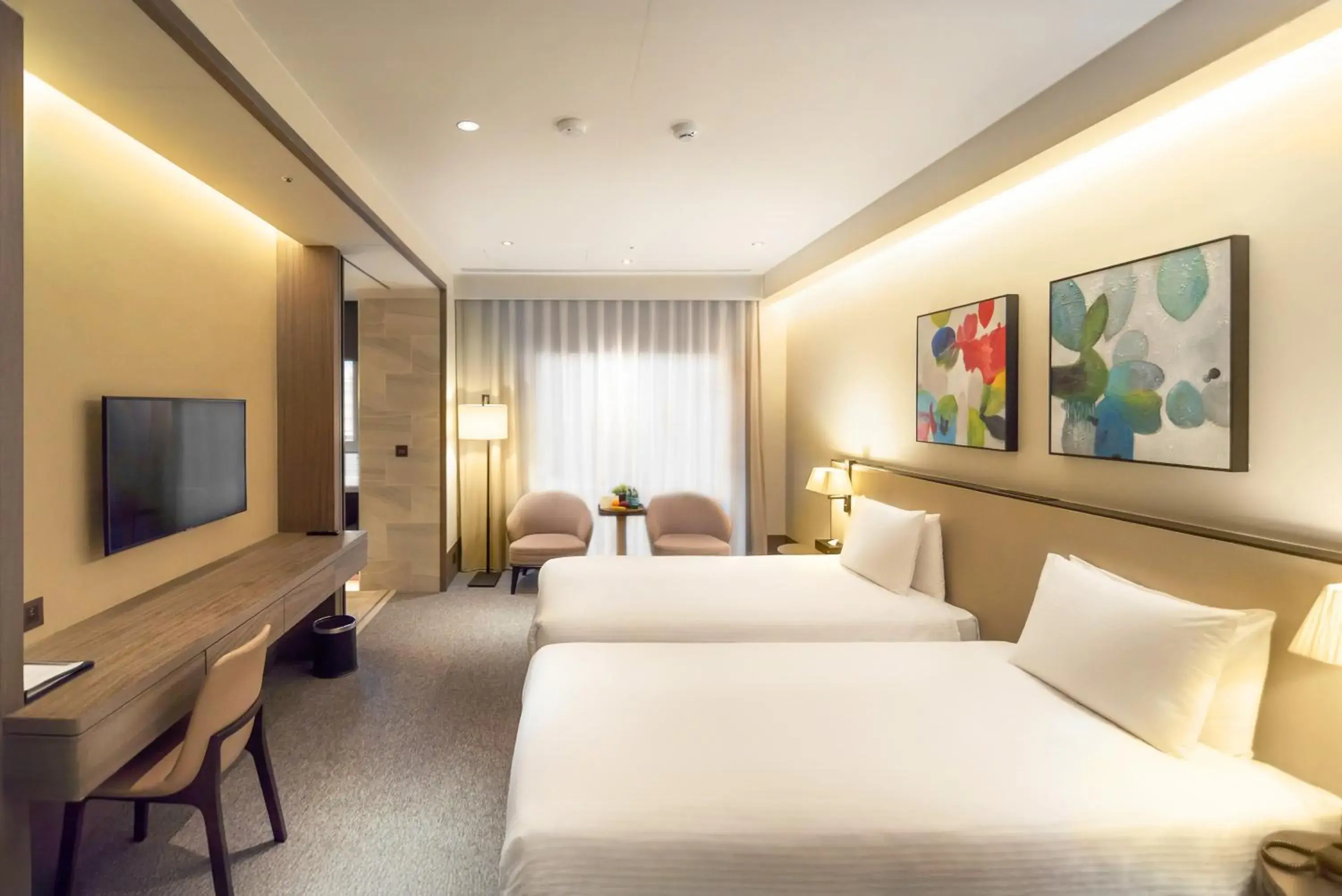 Deluxe Twin Room in HUAN Serviced Residence Deluxe Twin Room in HUAN Serviced Residence
