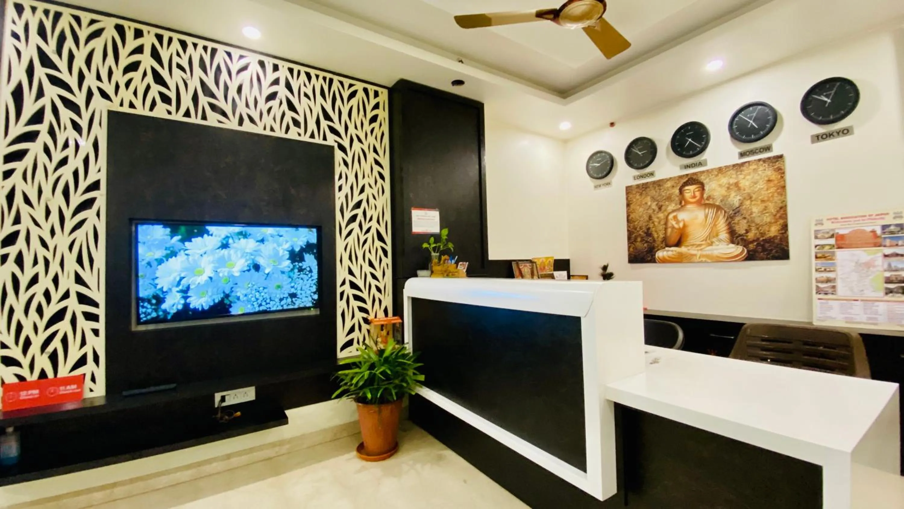 TV and multimedia in Hotel Pulse Inn- Near Jaipur Railway Station