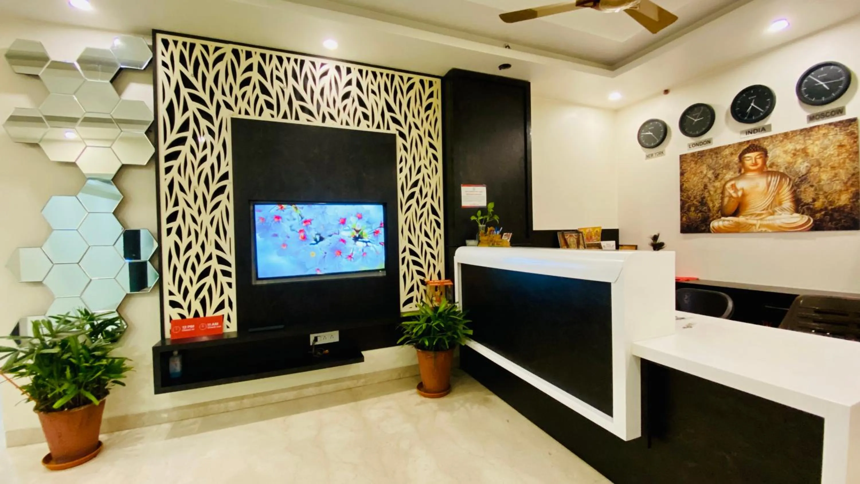 TV and multimedia in Hotel Pulse Inn- Near Jaipur Railway Station