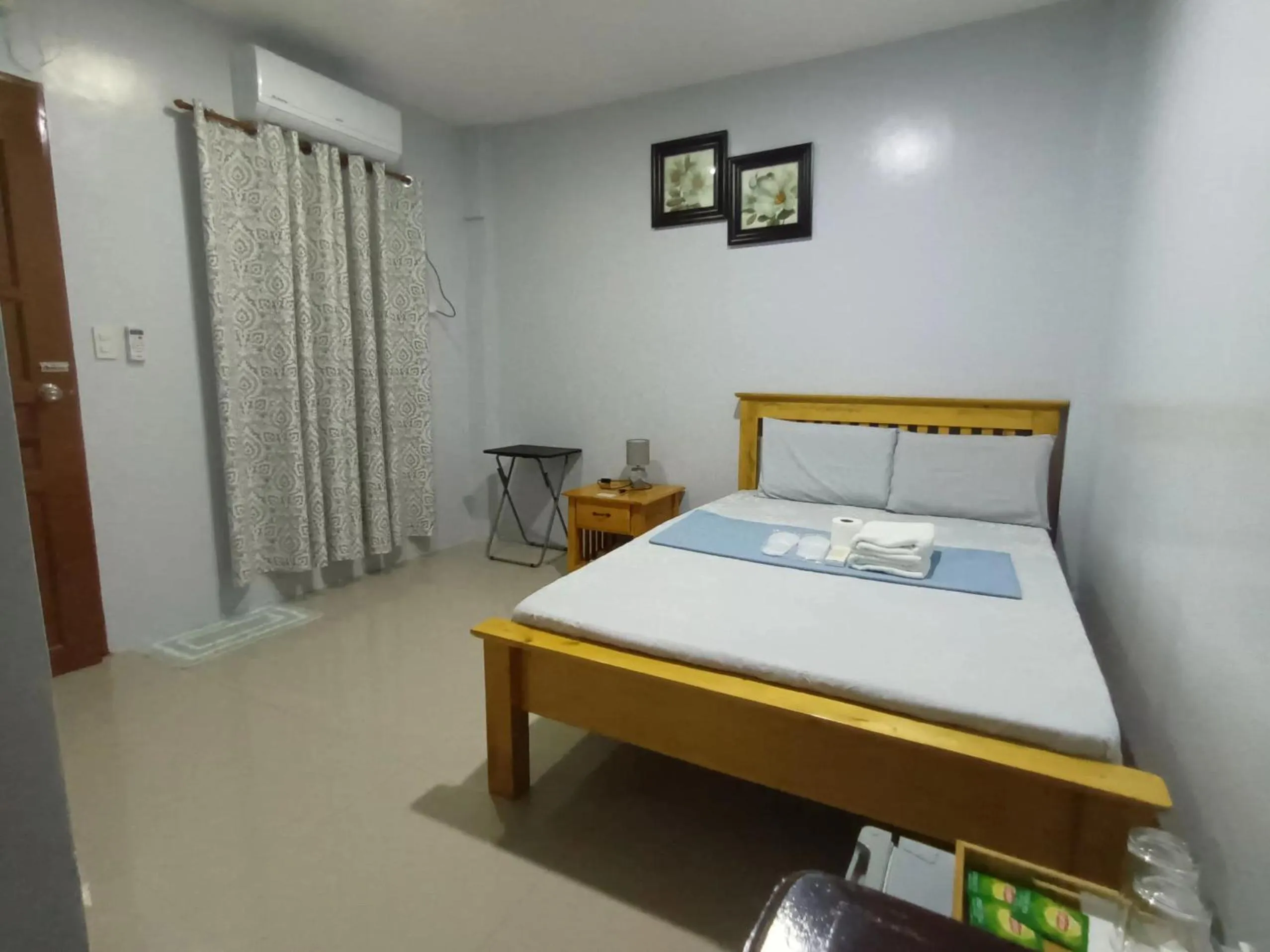 Bed in Grae’s Apartelle