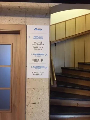 Facade/entrance in Youth Hostel Nika