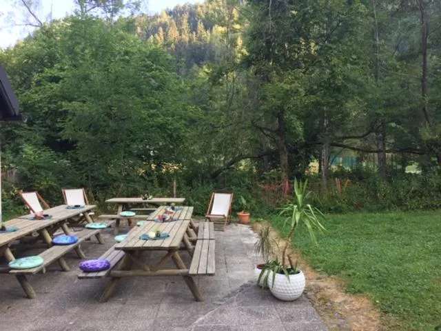 Garden in Youth Hostel Nika