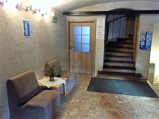 Facade/entrance in Youth Hostel Nika