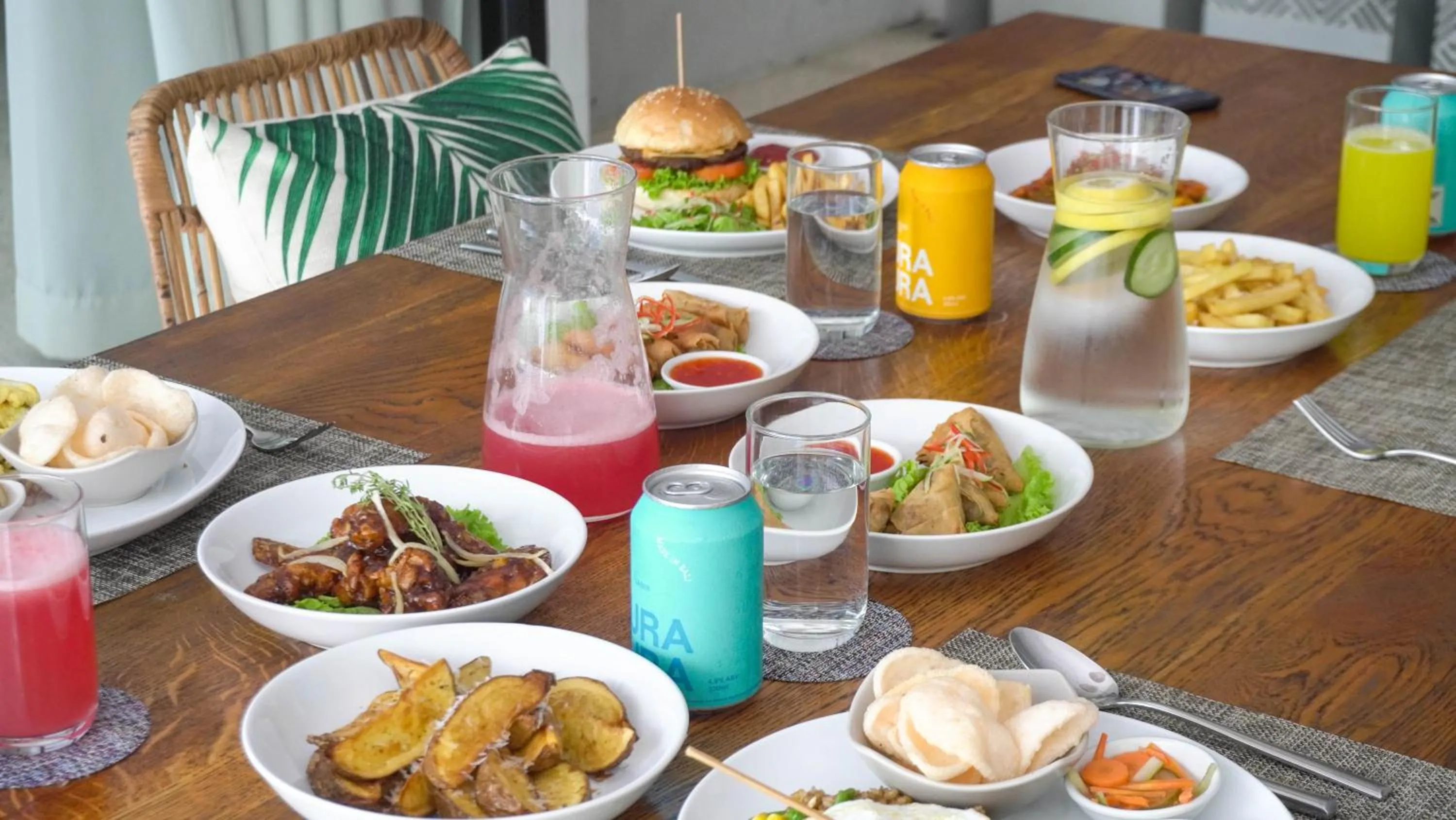 Food in Origin Seminyak