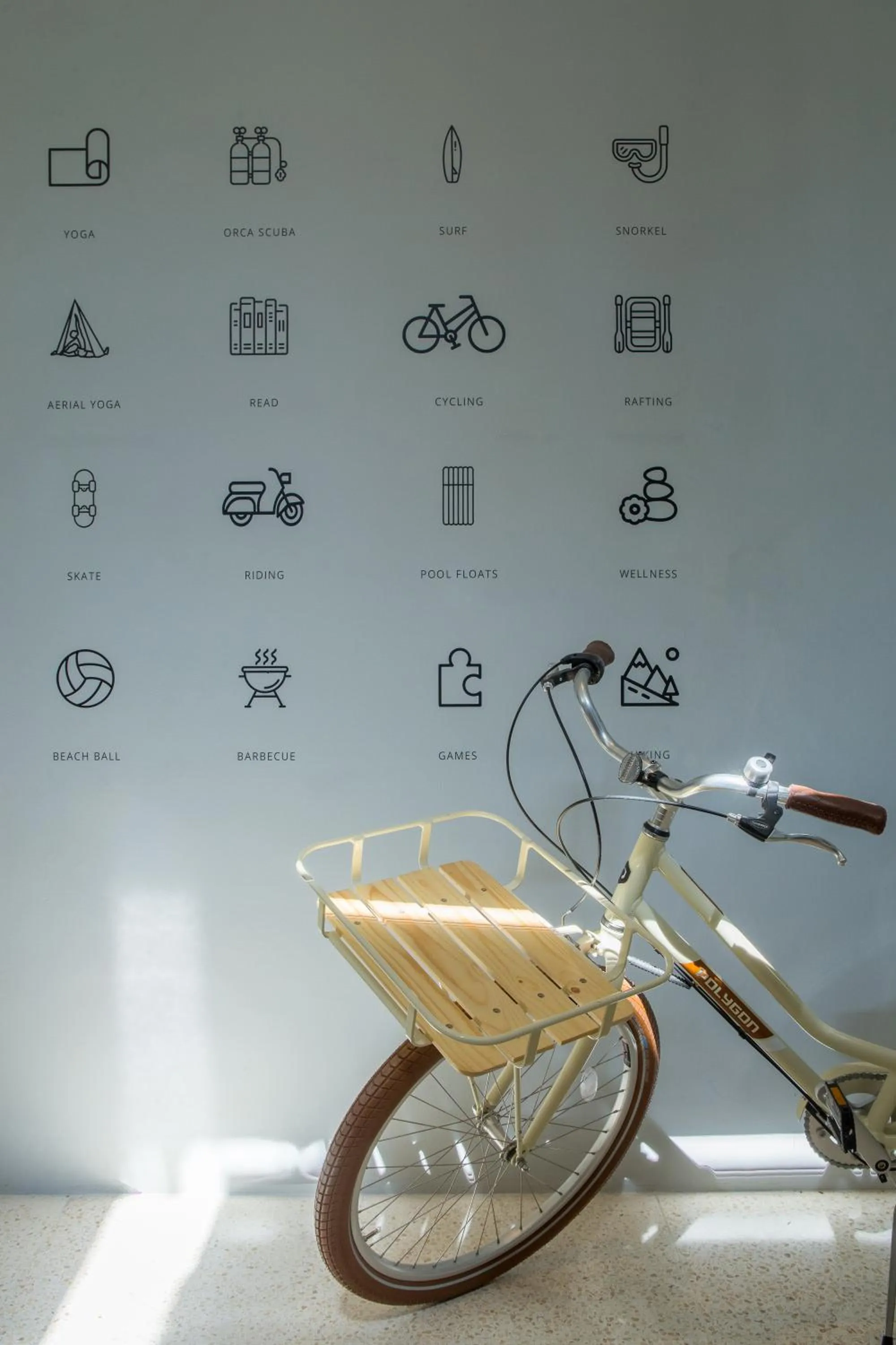 Decorative detail in Origin Seminyak