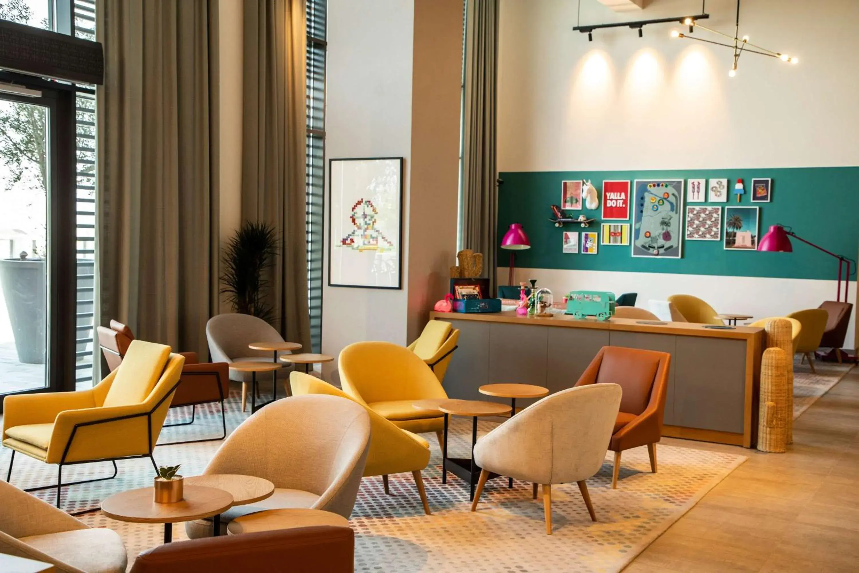 Lobby or reception in Rove At The Park Lobby or reception in Rove At The Park