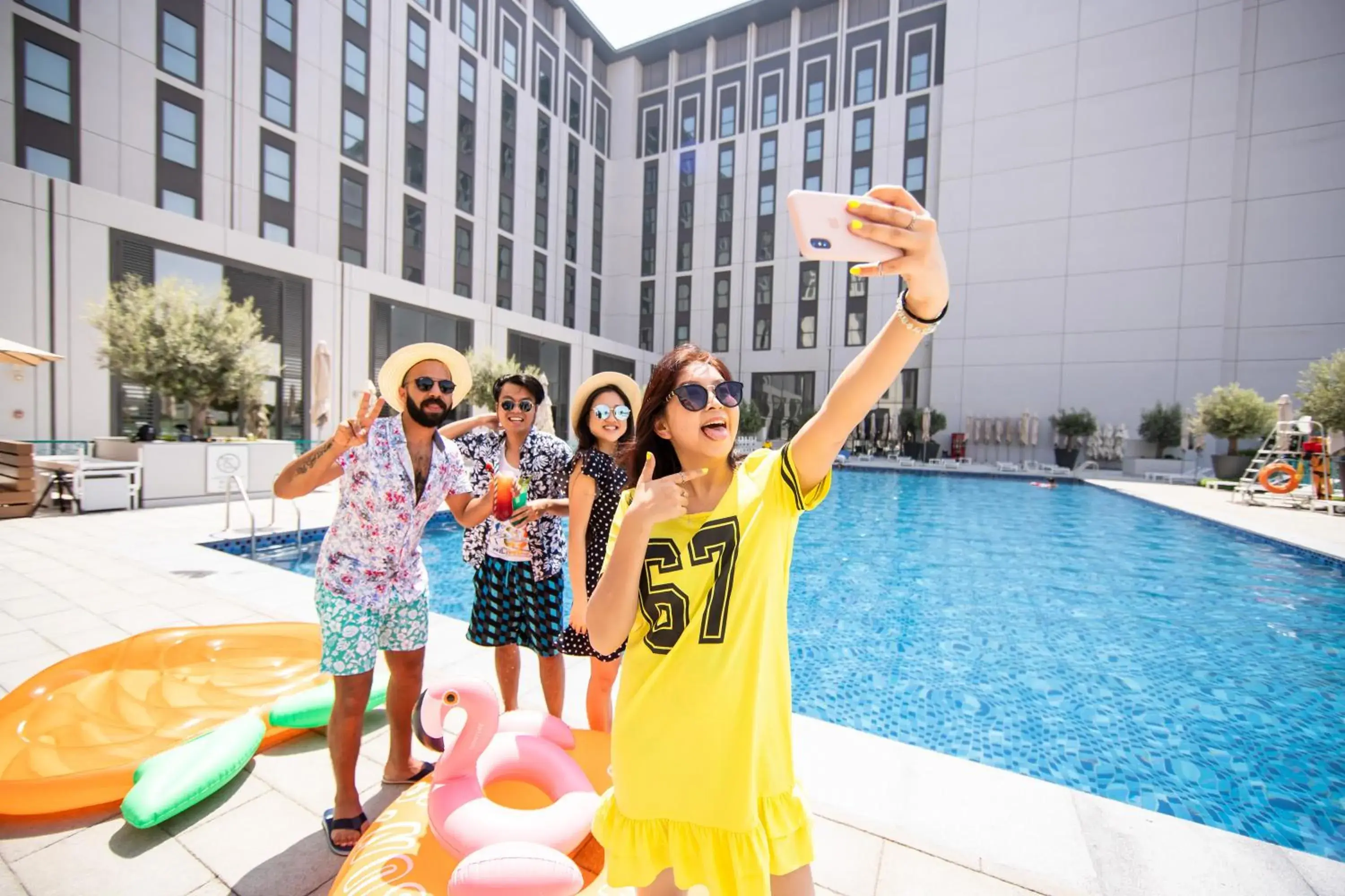 Swimming pool in Rove At The Park Swimming pool in Rove At The Park