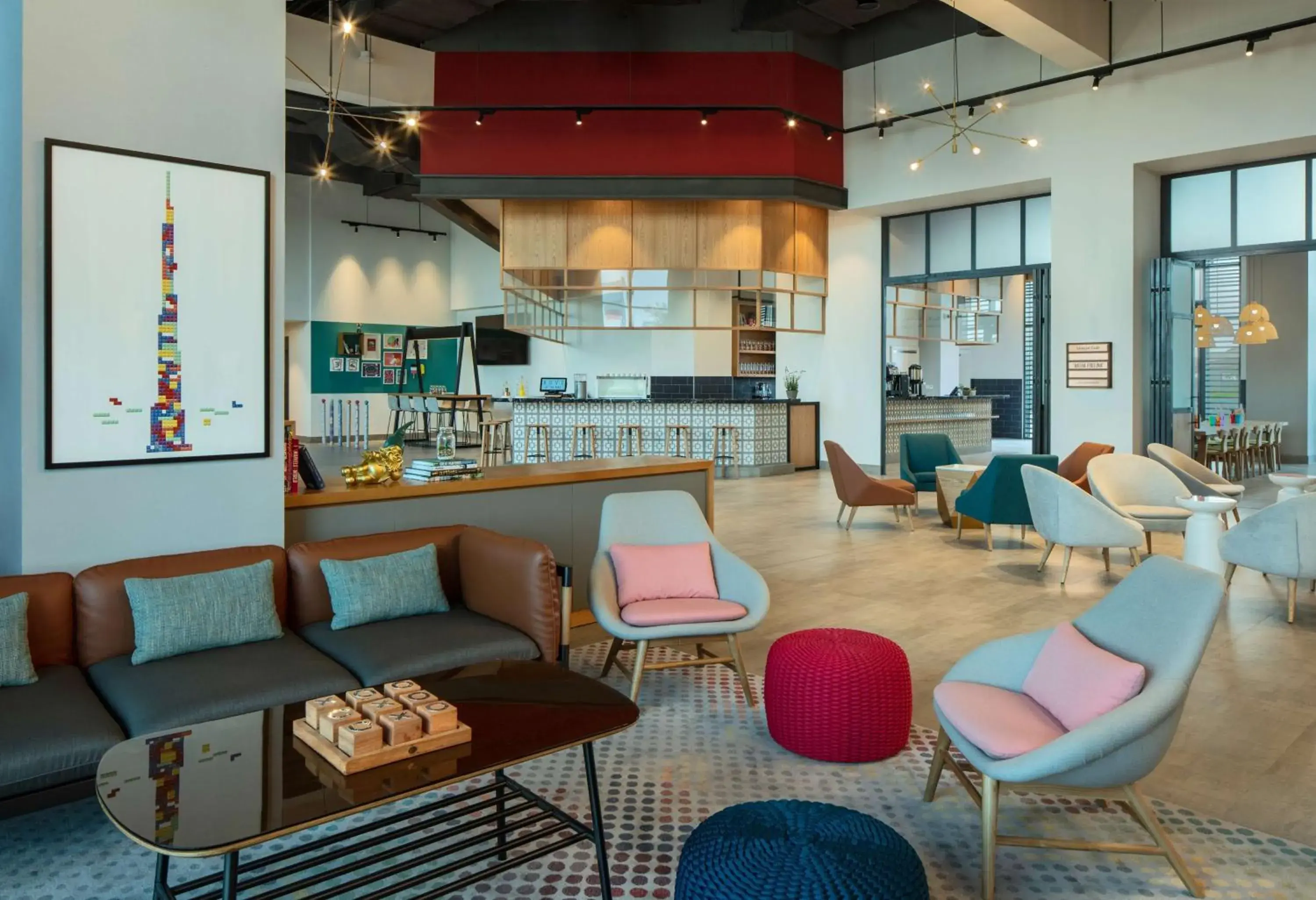 Lobby or reception in Rove At The Park Lobby or reception in Rove At The Park