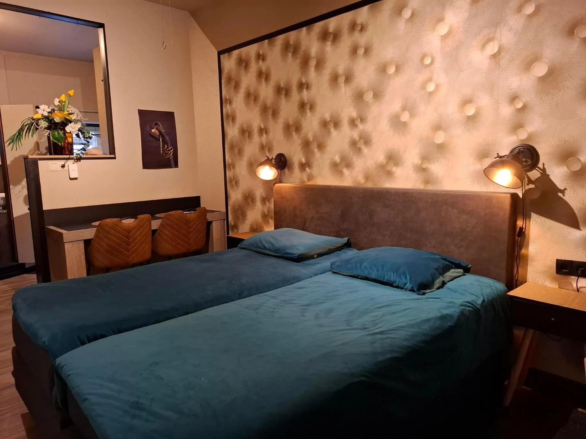 Bed in B&B de Droomgaard