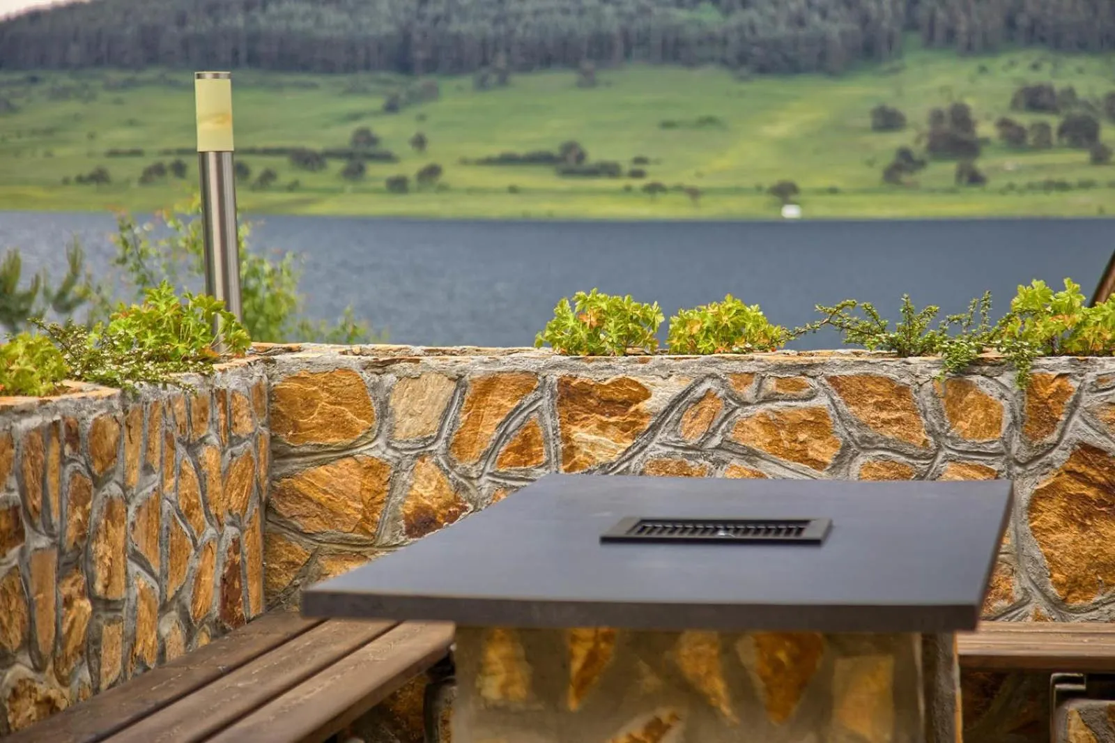 BBQ facilities in Guest House Slunchev Cviat