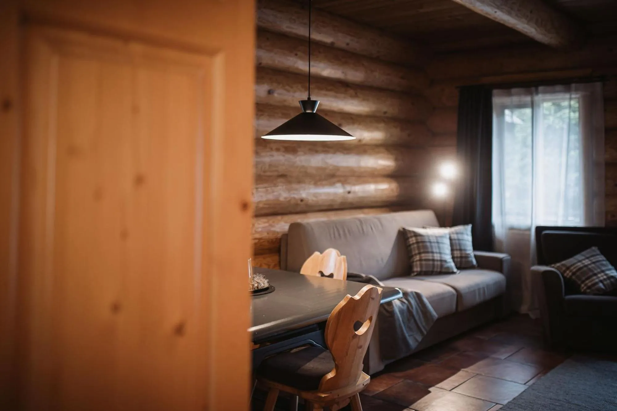 Living room in Nancy's Holiday Homes Dolomites