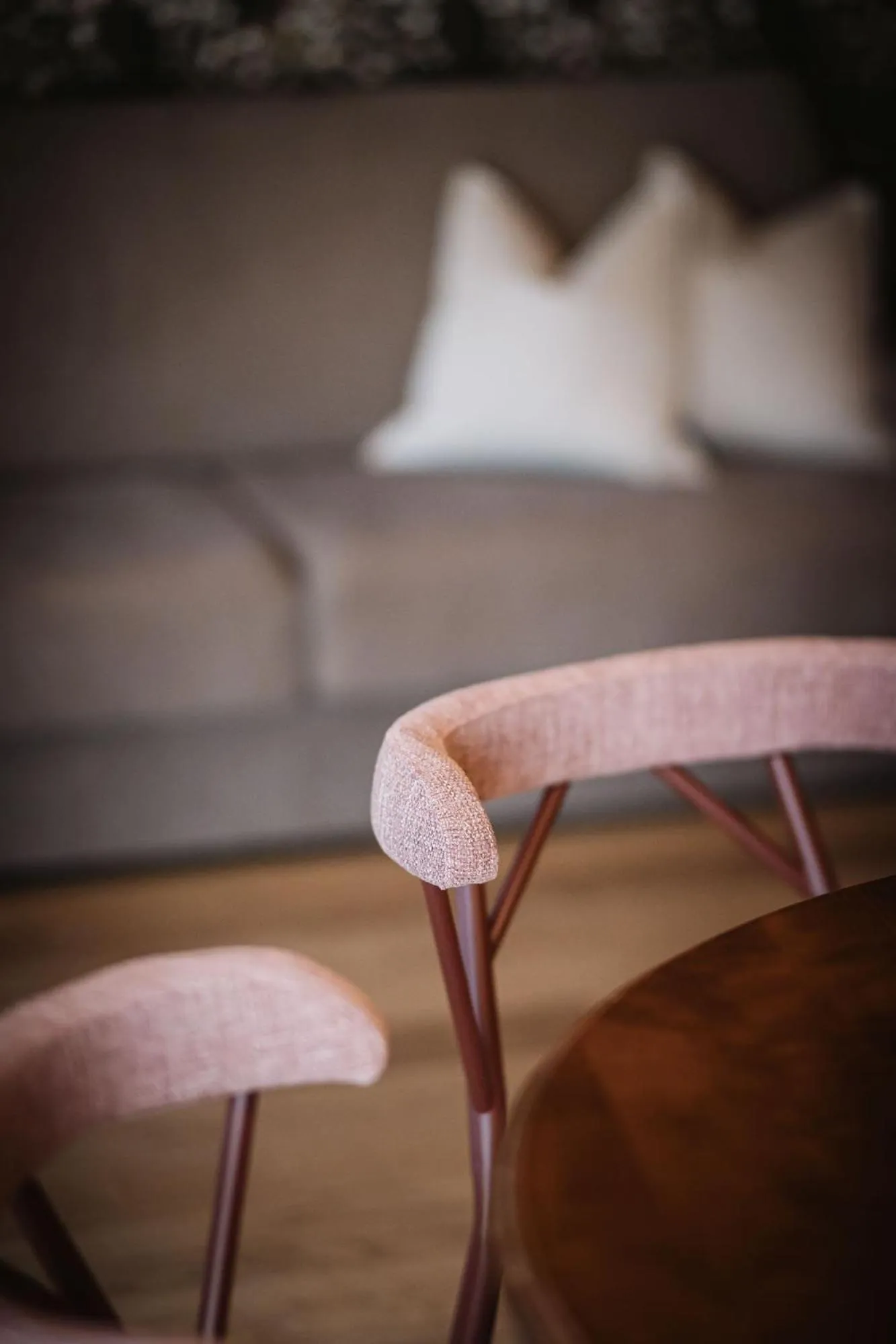 Seating area in Nancy's Holiday Homes Dolomites