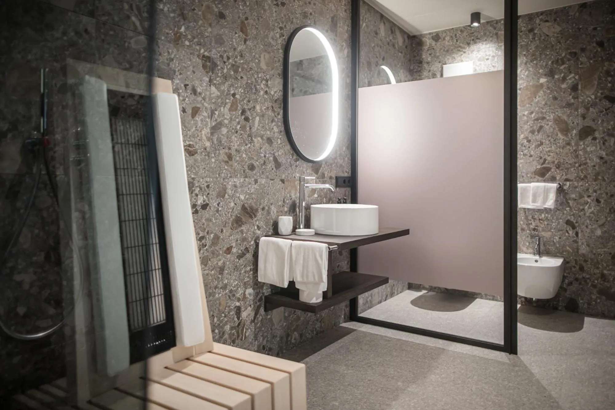 Bathroom in Nancy's Holiday Homes Dolomites