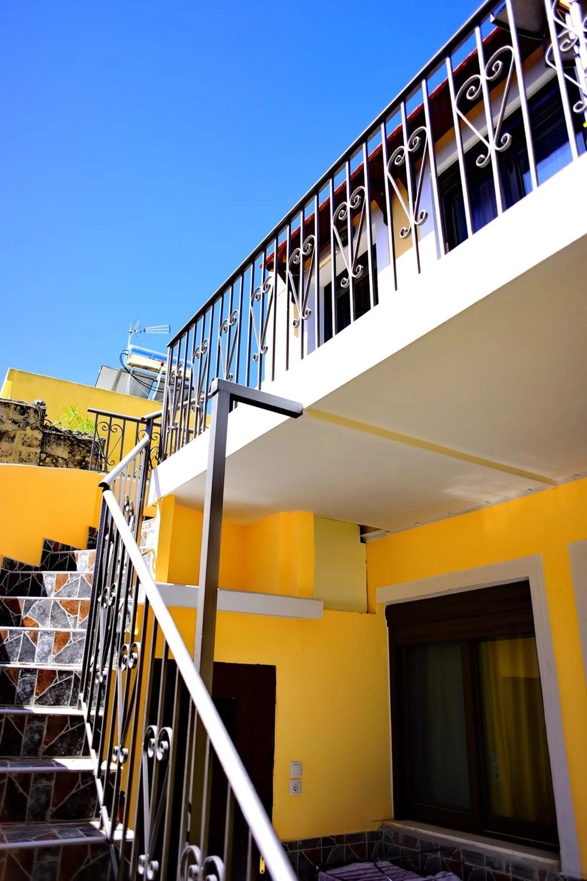 Balcony/Terrace in Olympos Pension